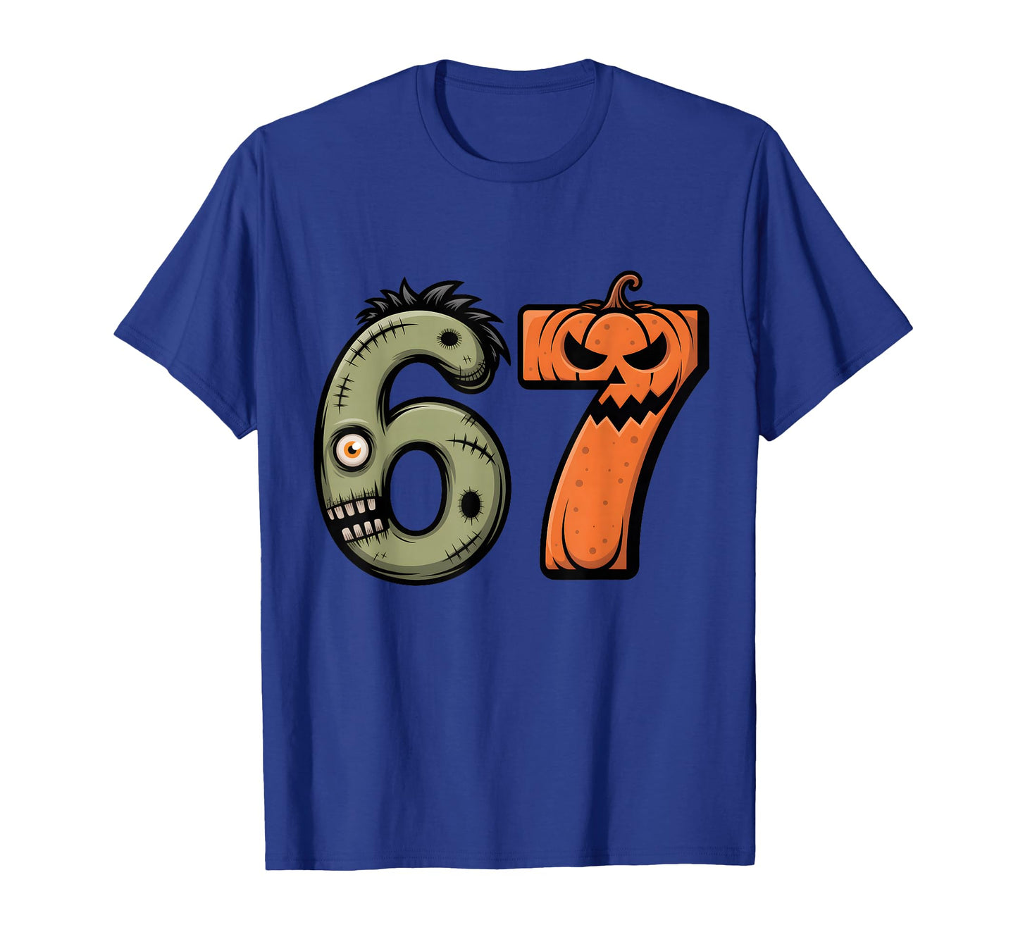 67 Costume Funny 6 7 Halloween Costume Meme 67 Halloween T-Shirt