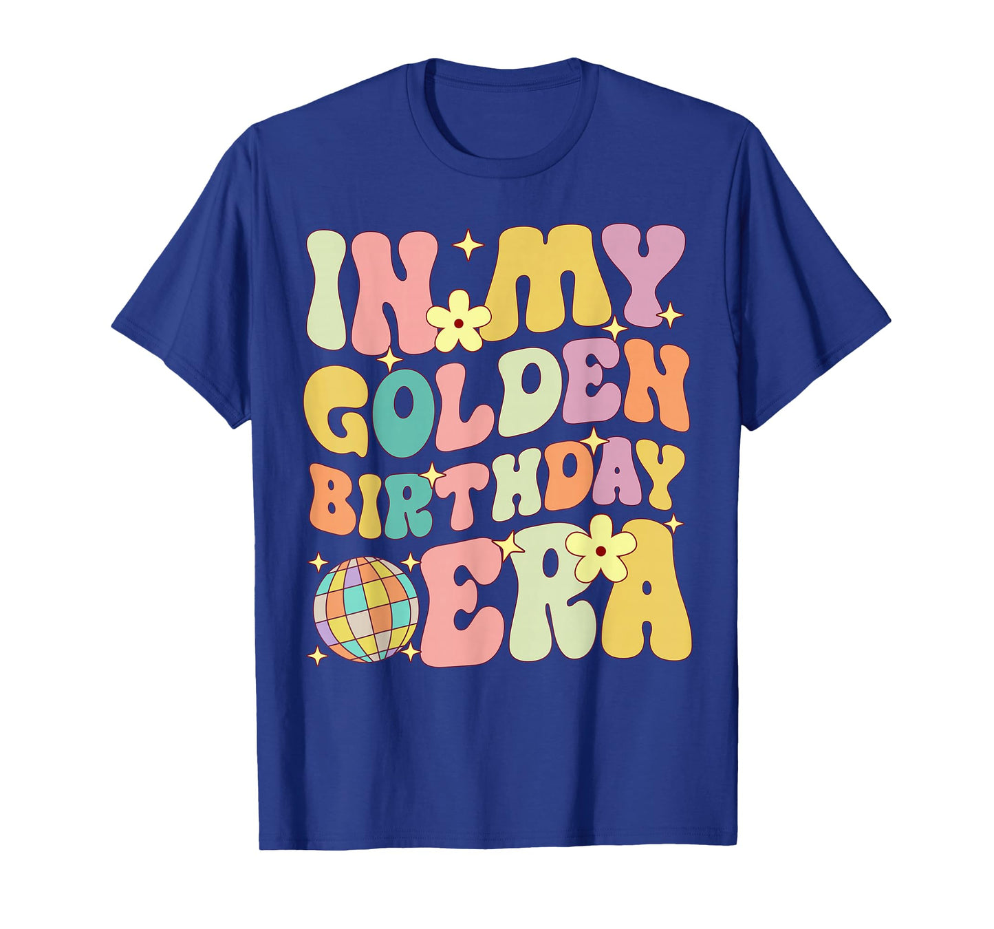 In My Golden Birthday Era Girl Women Kids Groovy T-Shirt