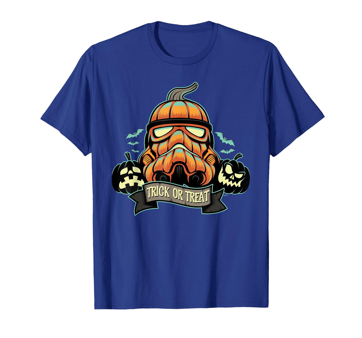 Star Wars Halloween Stormtrooper Jack-oβ-Lantern Pumpkin T-Shirt