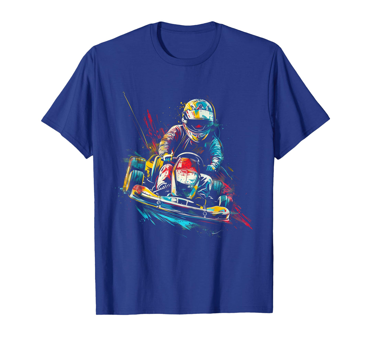 Go Kart Racing Boys Kids Racer T-Shirt