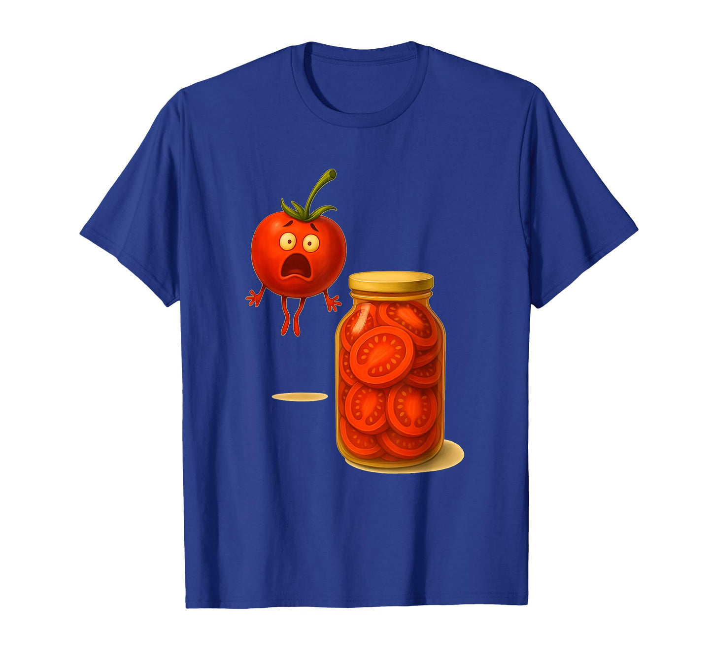 Funny Tomato Surprise A Jar Of Sliced Tomatoes T-Shirt