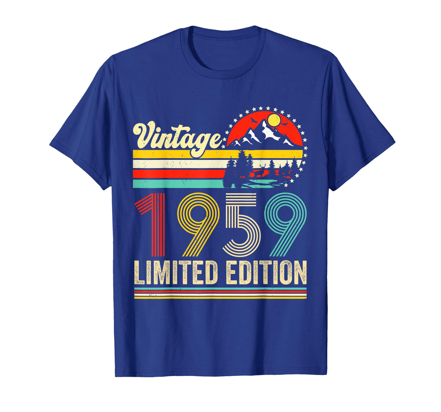 Vintage 1959 Limited Edition 66 years Old 66th Birthday T-Shirt