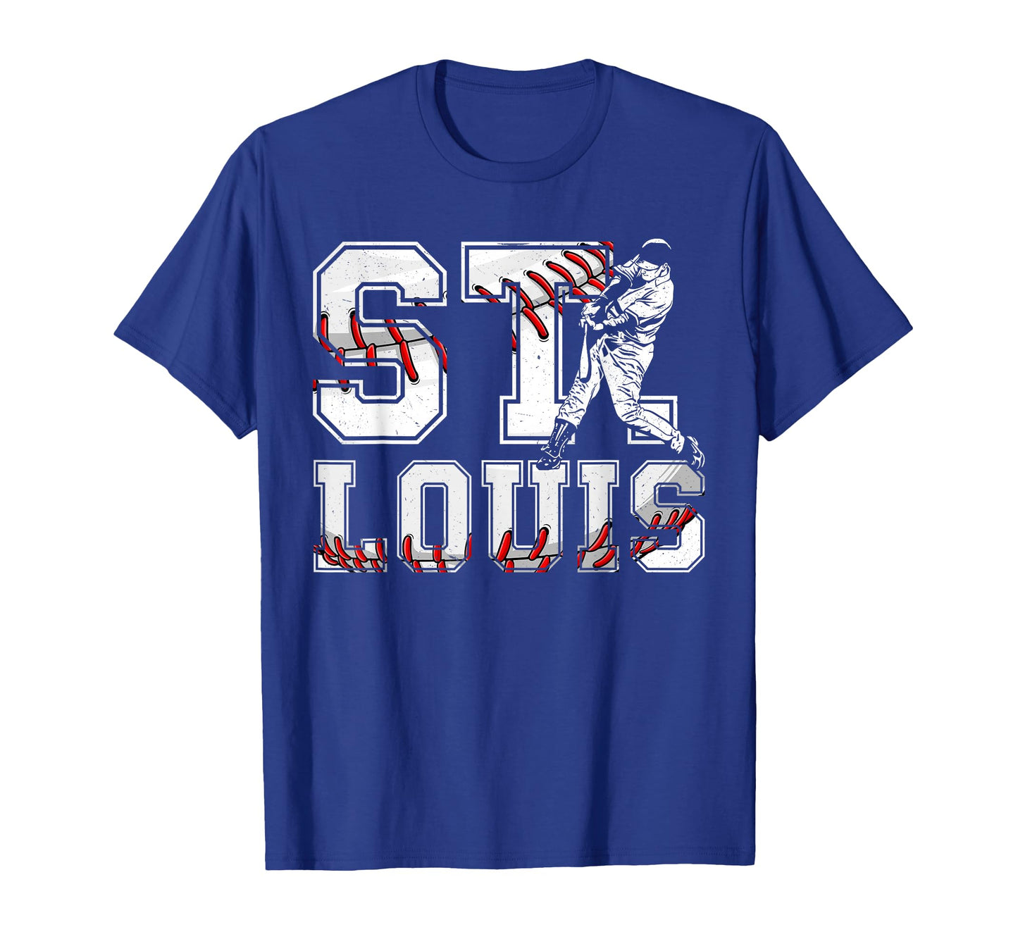 St. Louis Retro Baseball Lover Met At Game Day Men Boys Kids T-Shirt