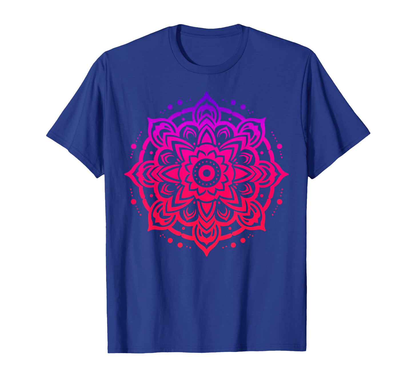 Abstract Mandala Yoga pattern T-Shirt