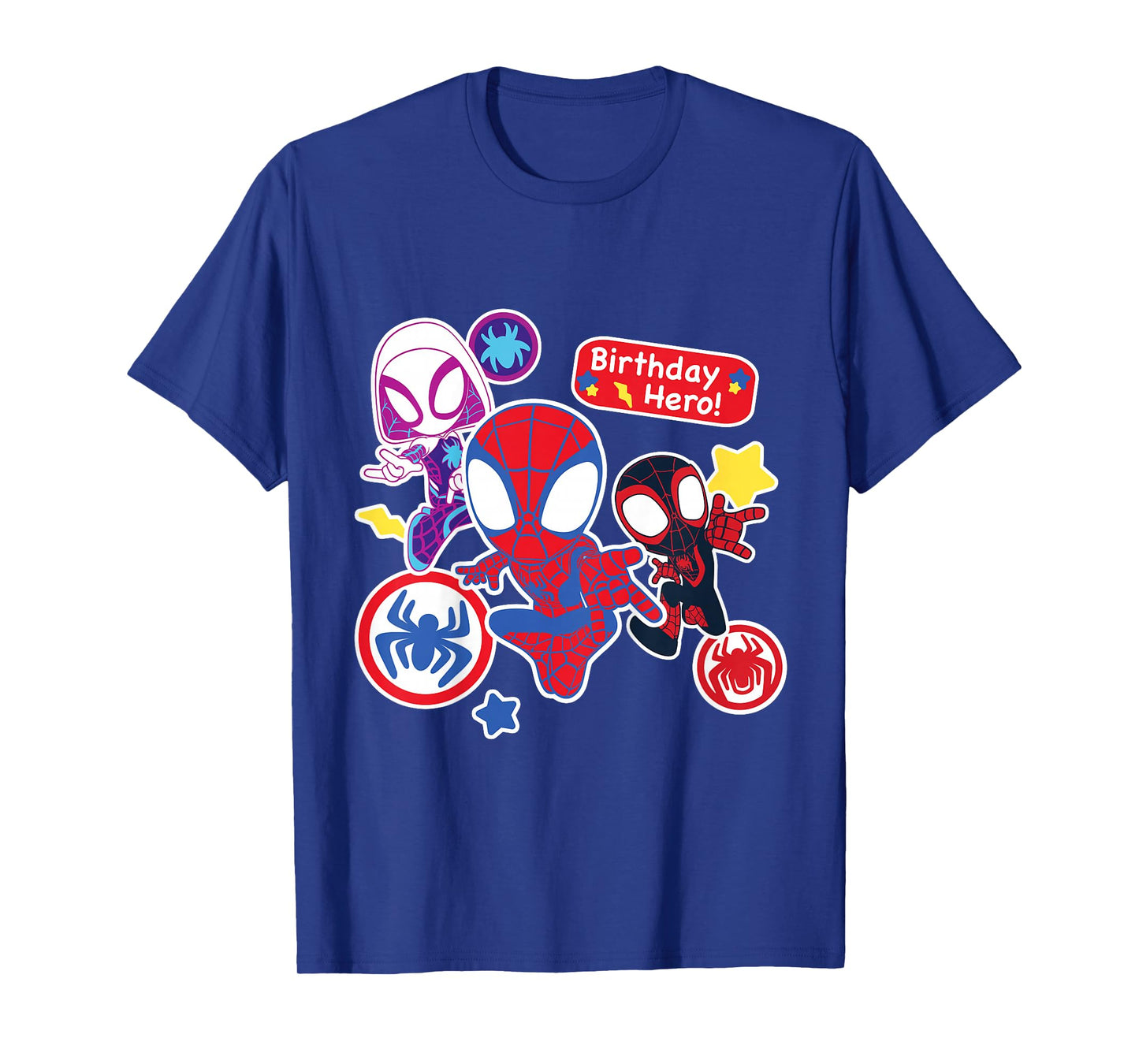 Marvel Spidey and His Amazing Friends Birthday Hero T-Shirt