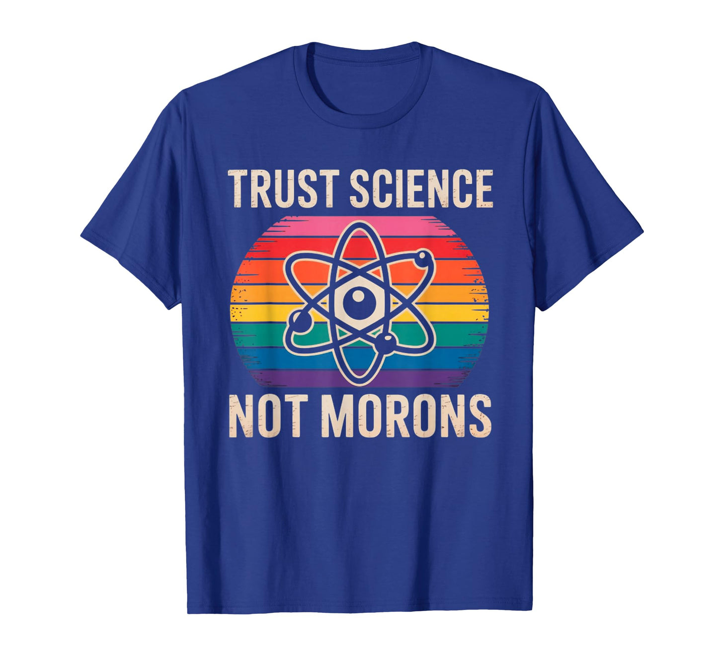 Vintage Trust Science Not Morons T-Shirt