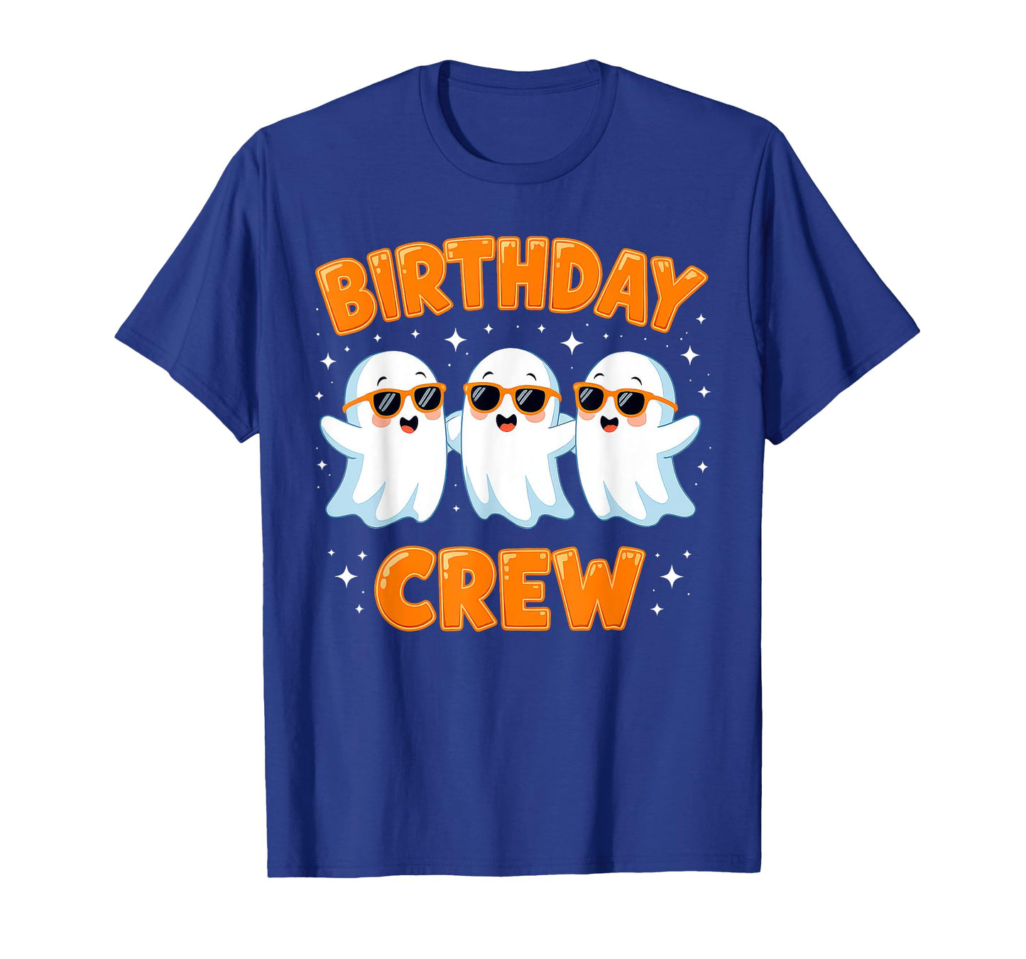 Birthday Boo Crew Funny Ghost Matching Family Squad Group T-Shirt