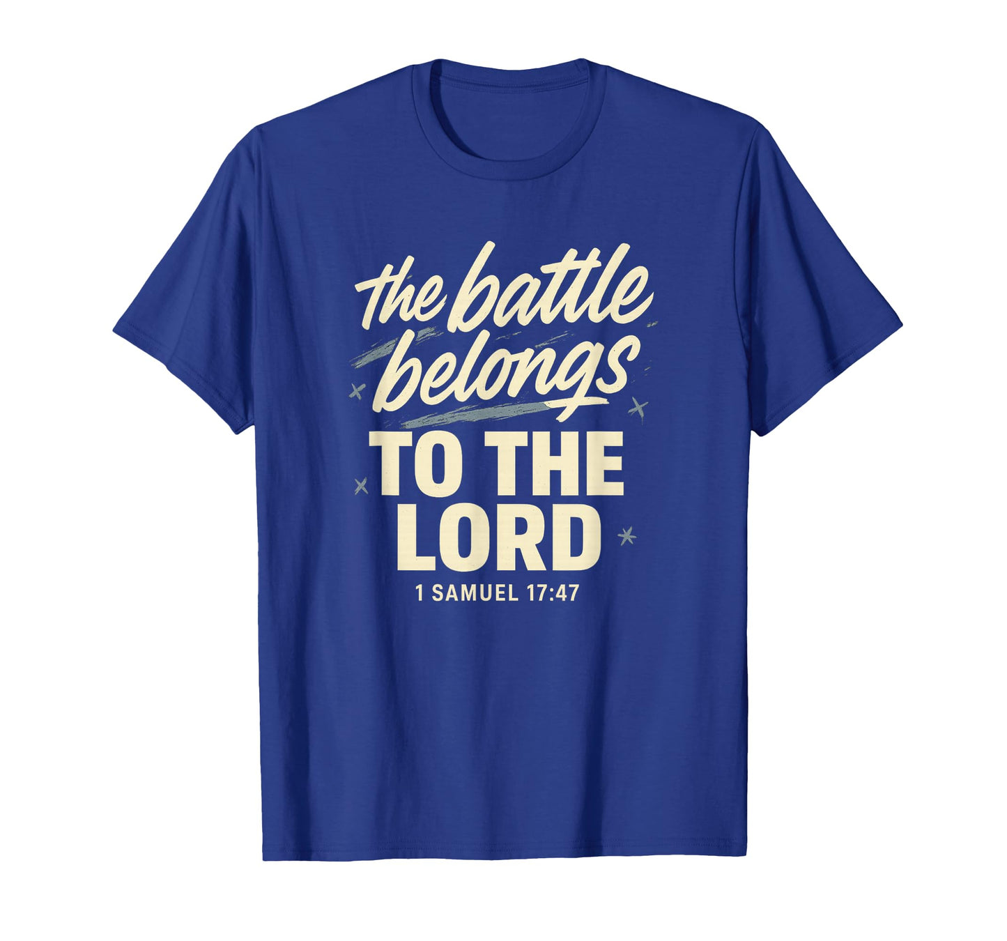 The Battle Belongs to The Lord Urban Graffiti Style T-Shirt