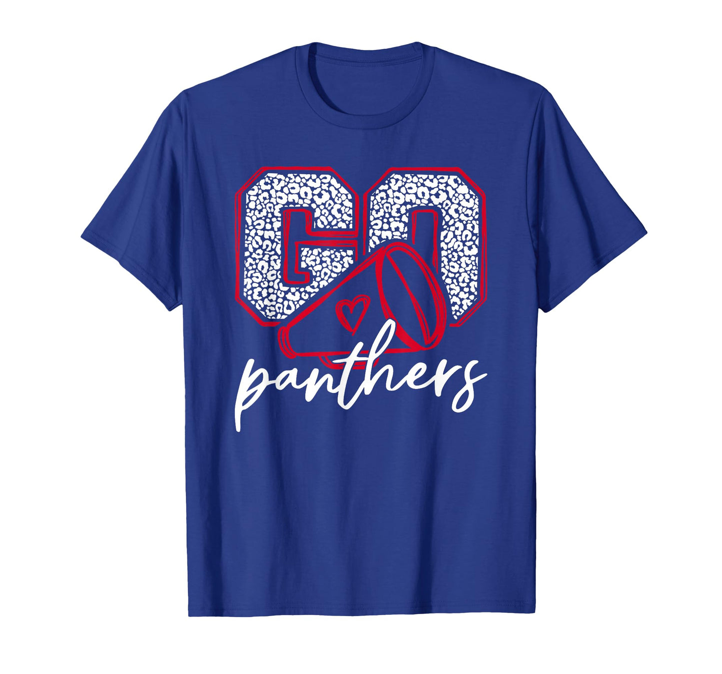 Go Cheer Panthers School Sports Name Panthers Back To School T-Shirt