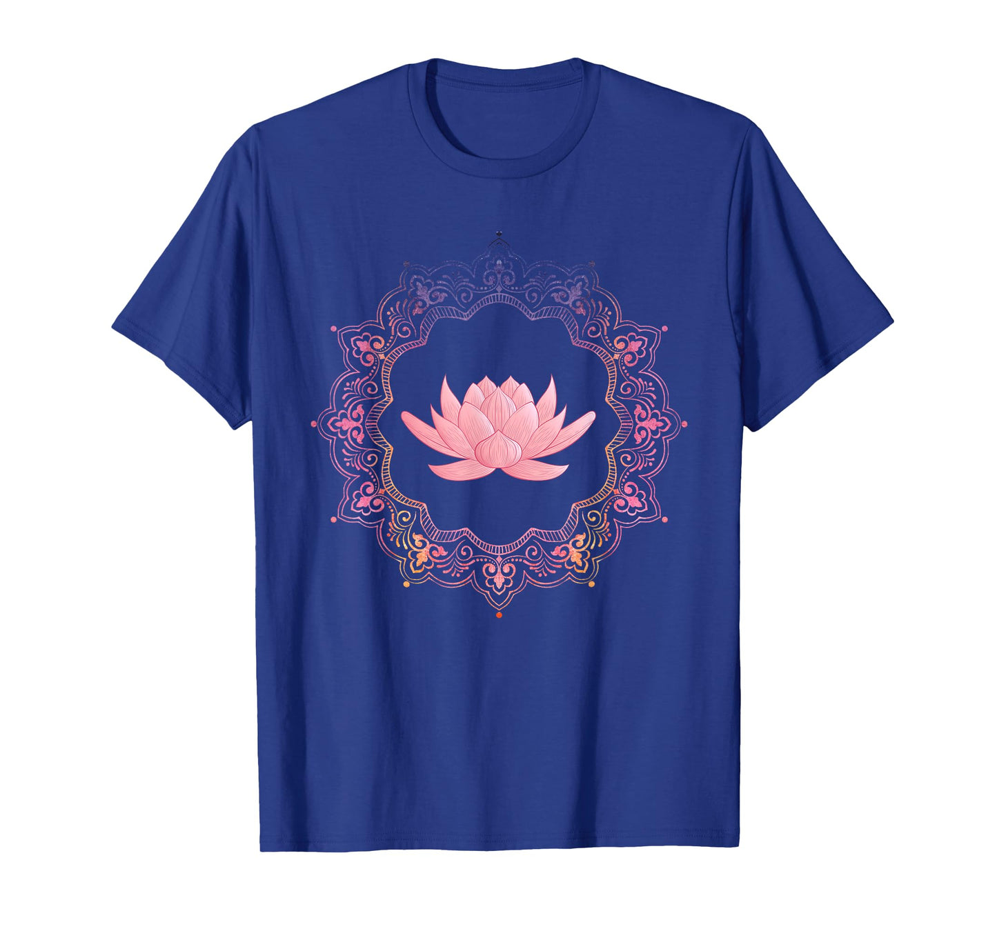 Lotus Mandala Circle | Spiritual Yoga T-Shirt