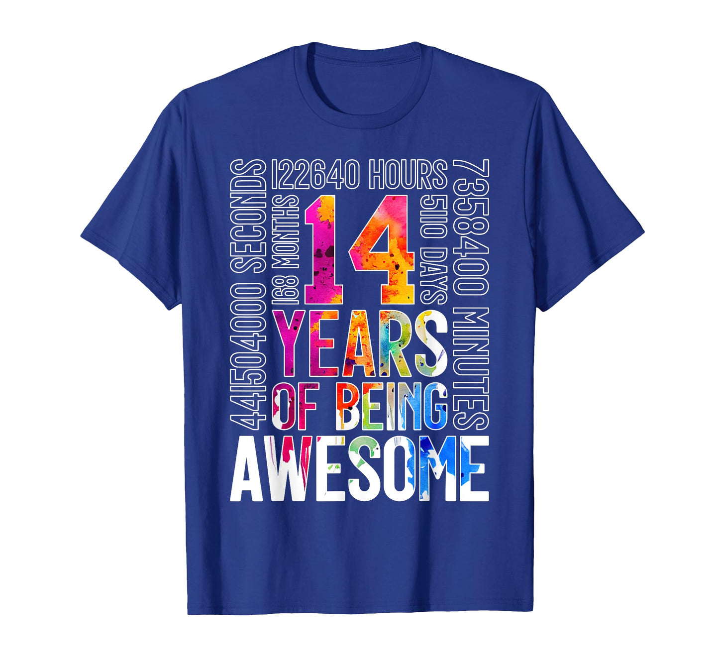 14 YEARS OF BEING AWESOME 14TH BIRTHDAY T-Shirt