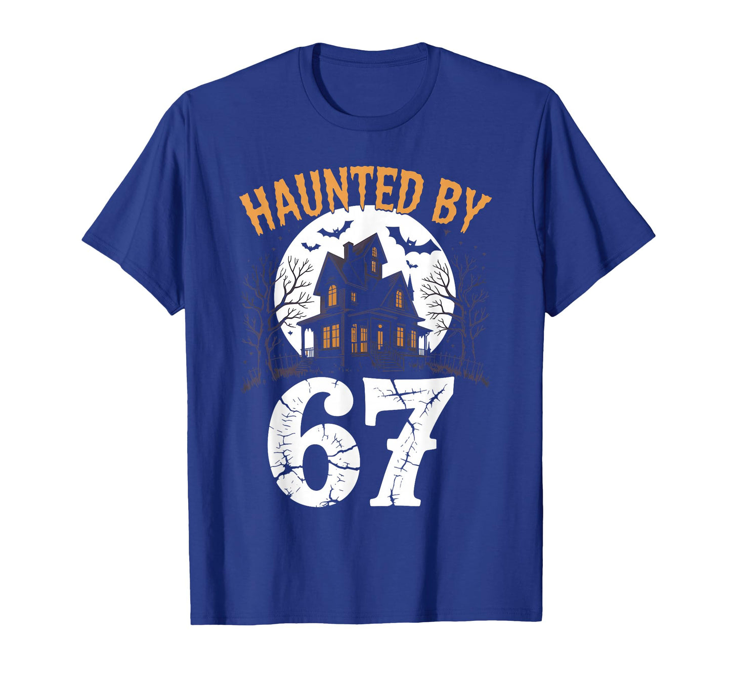 67 Meme Halloween Costume Brainrot Haunted 6 7 Six Seven T-Shirt