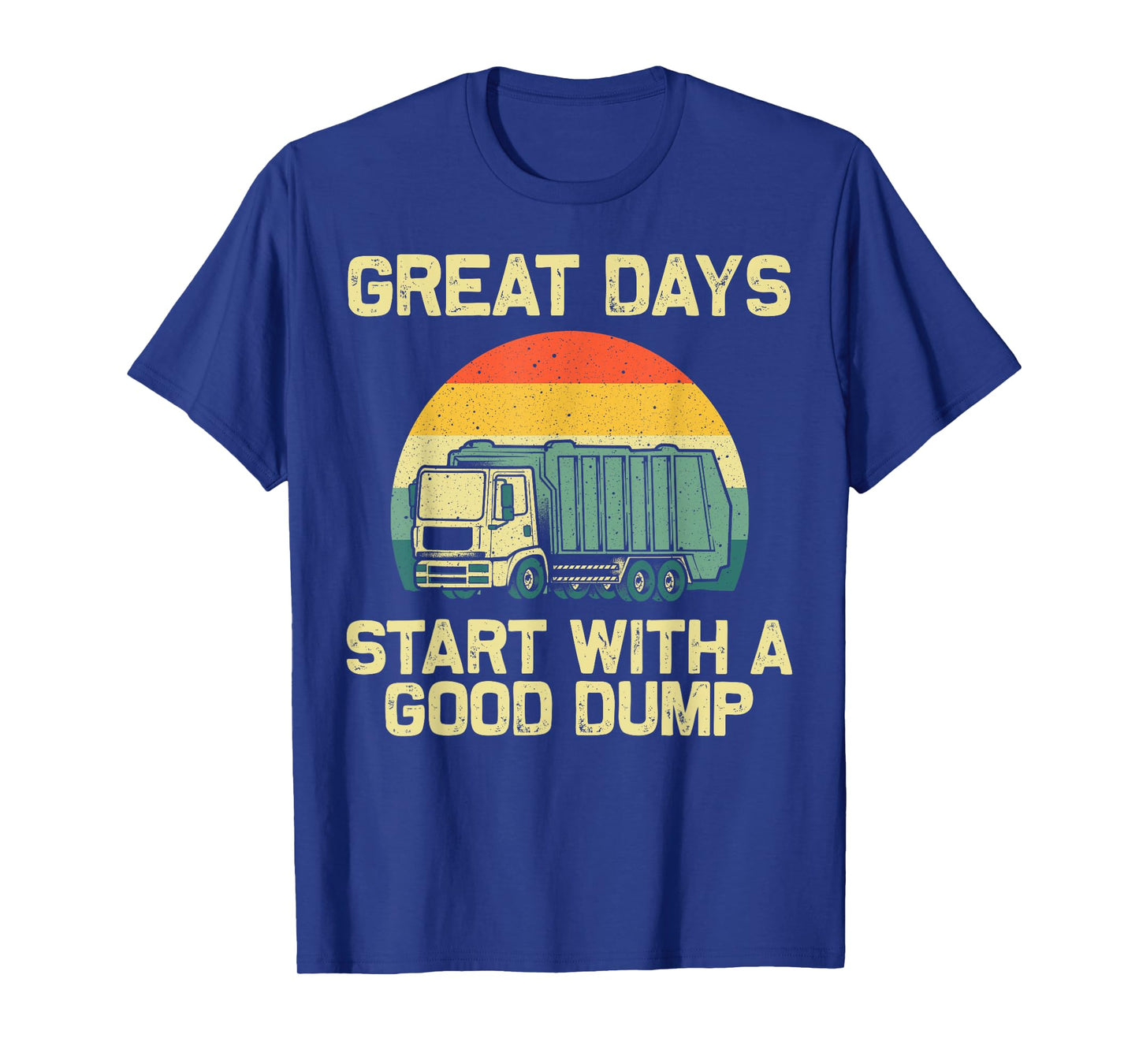 Cool Garbage Truck For Men Kids Boys Trash Waste Management T-Shirt