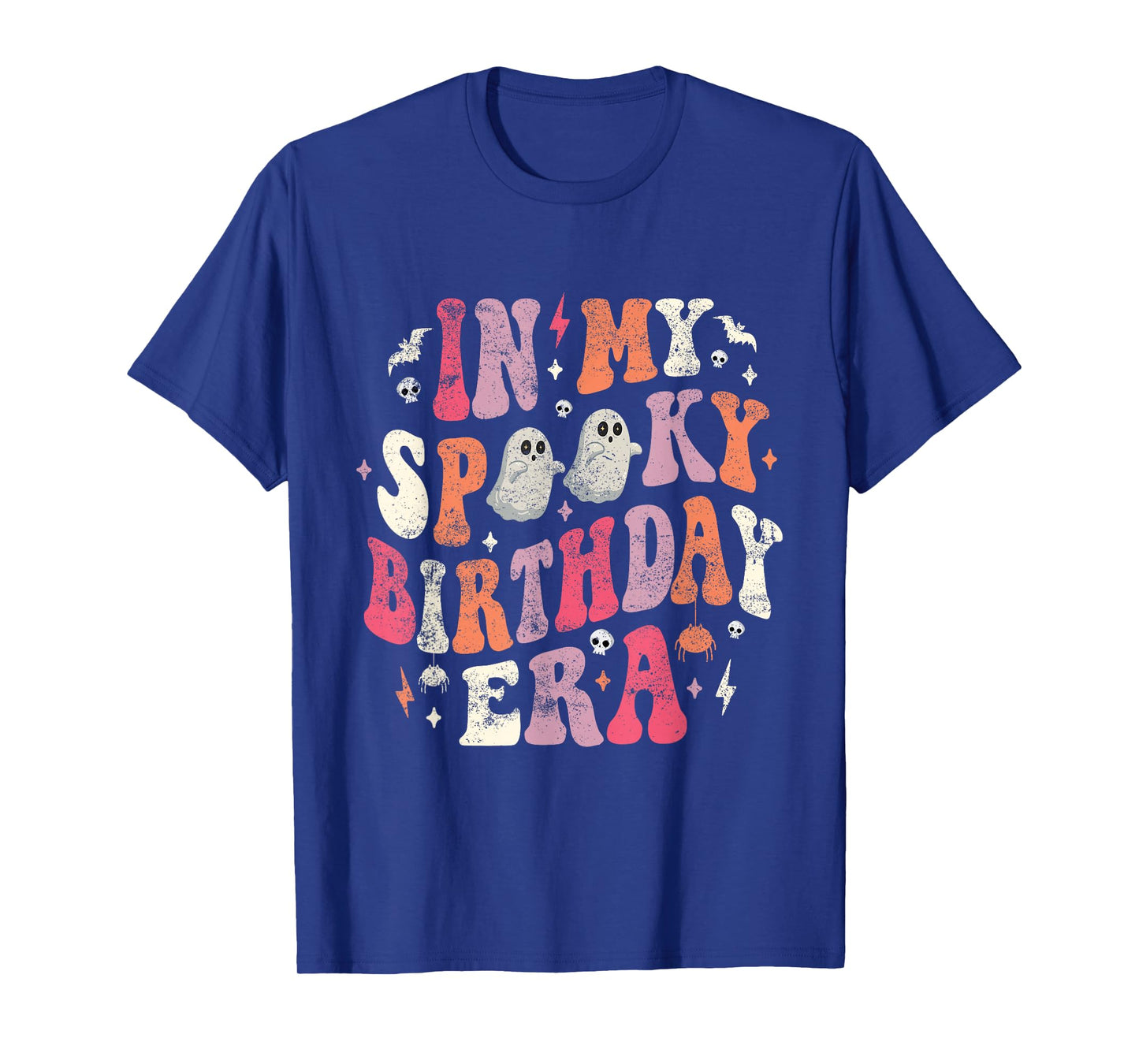 In My Spooky Birthday Era Funny Spooky Halloween Birthday T-Shirt