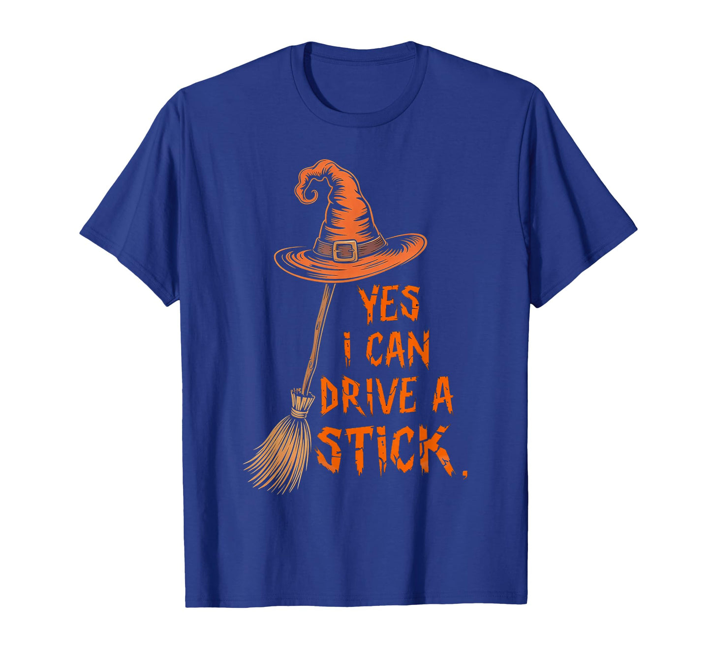 Yes I Can Drive A Stick Halloween T-Shirt