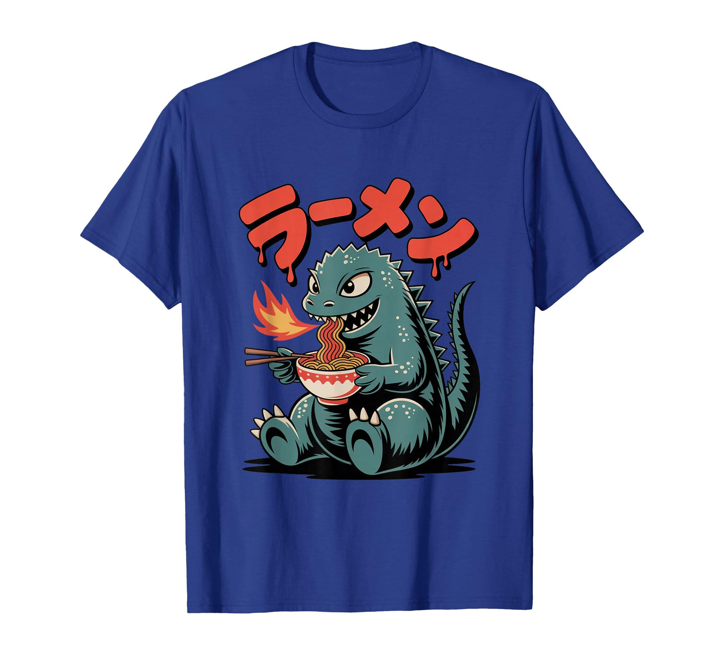 Cute Kaiju Ramen Kawaii Fun Japanese Noodle Food Lover Gifts T-Shirt