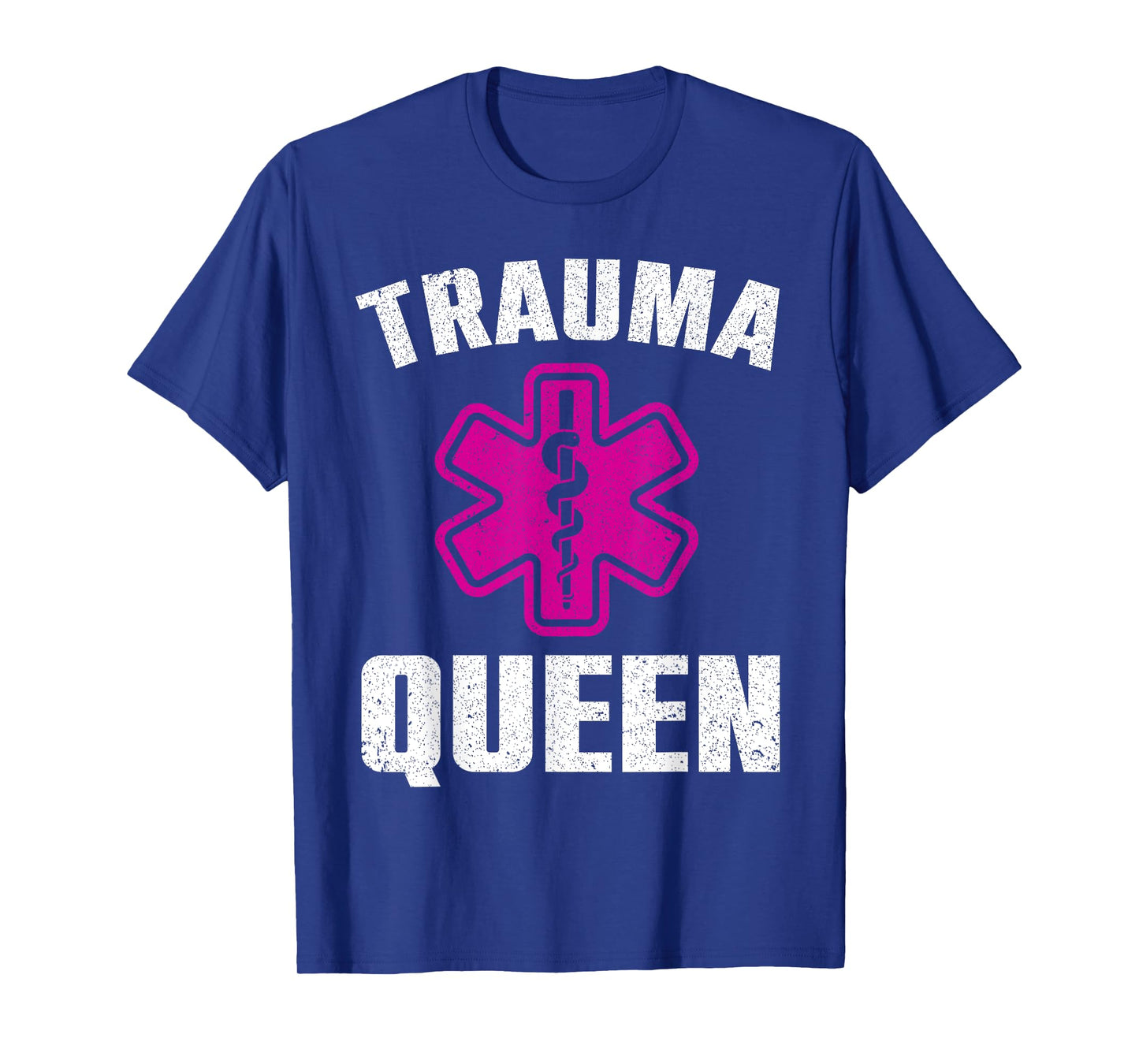 Funny Trauma Queen Art For Paramedic Women EMT Lover Girls T-Shirt