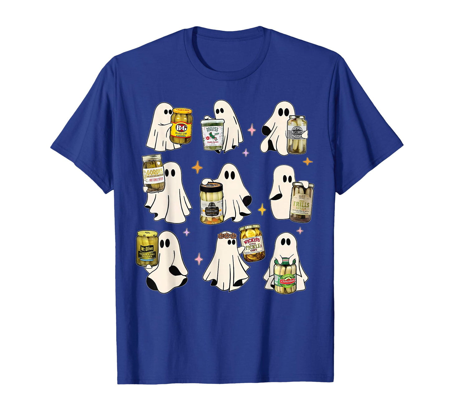 Ghost Canned Pickles Cute Ghost Pickle Jar Canning Season T-Shirt