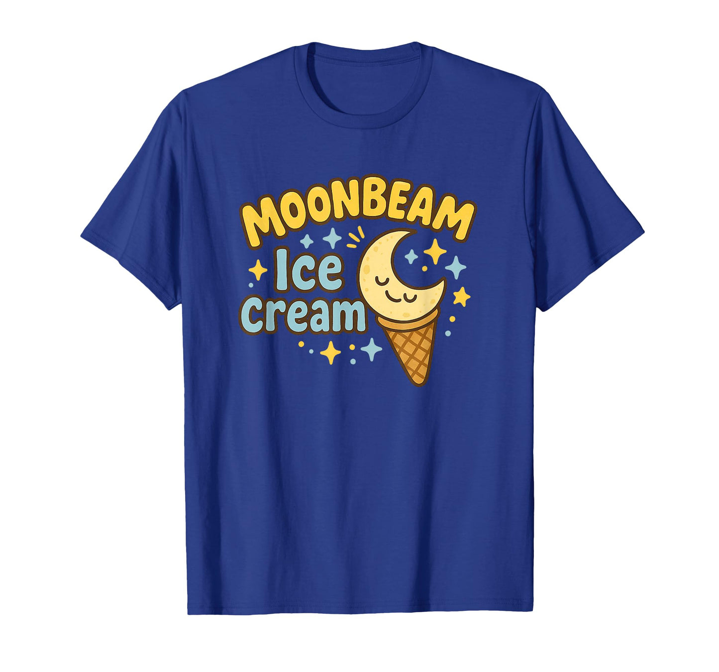 Moonbeam Ice Cream Moon Space Dessert T-Shirt