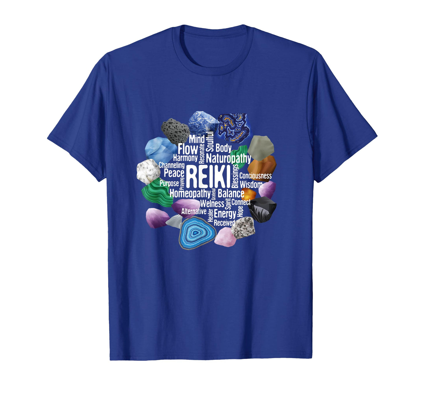 Reiki - Chakra Meditation Holistic Healer Peace Seeker T-Shirt