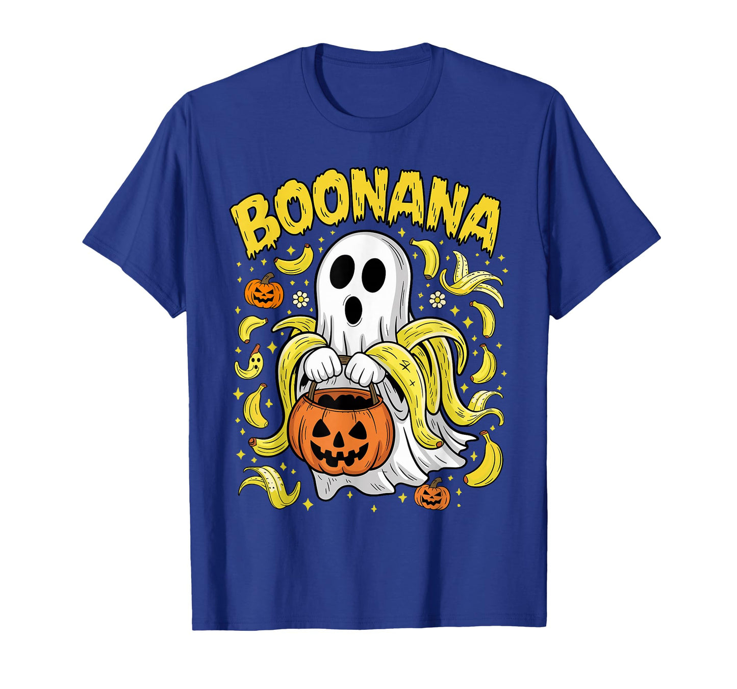 Boonana Cute Ghost Banana Ghost Food Halloween Costume T-Shirt