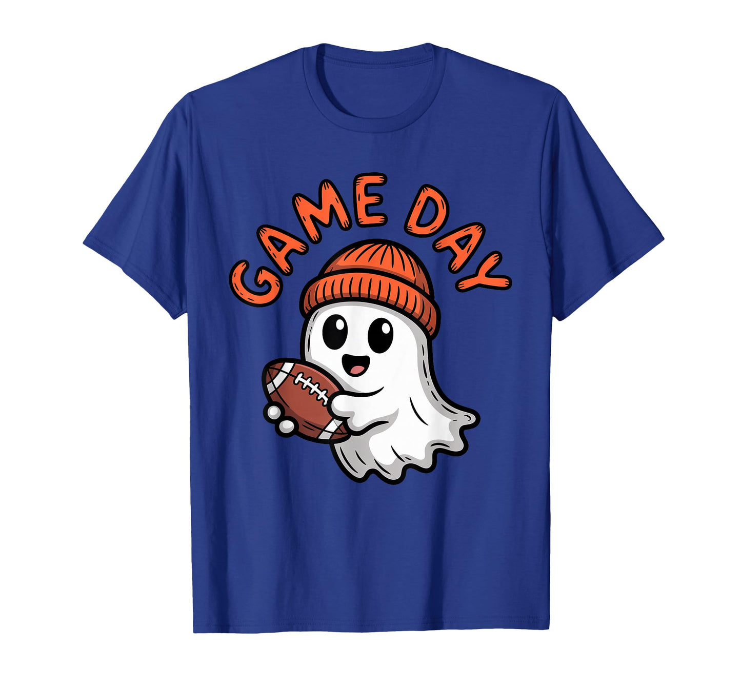 Football Game Day Funny Ghost Halloween Toddler Kids Costume T-Shirt