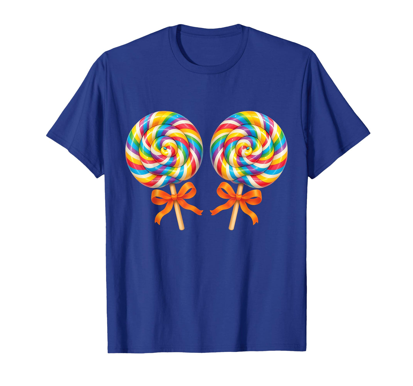 Just Here For The Lollipops Funny Halloween Couple Women Men T-Shirt