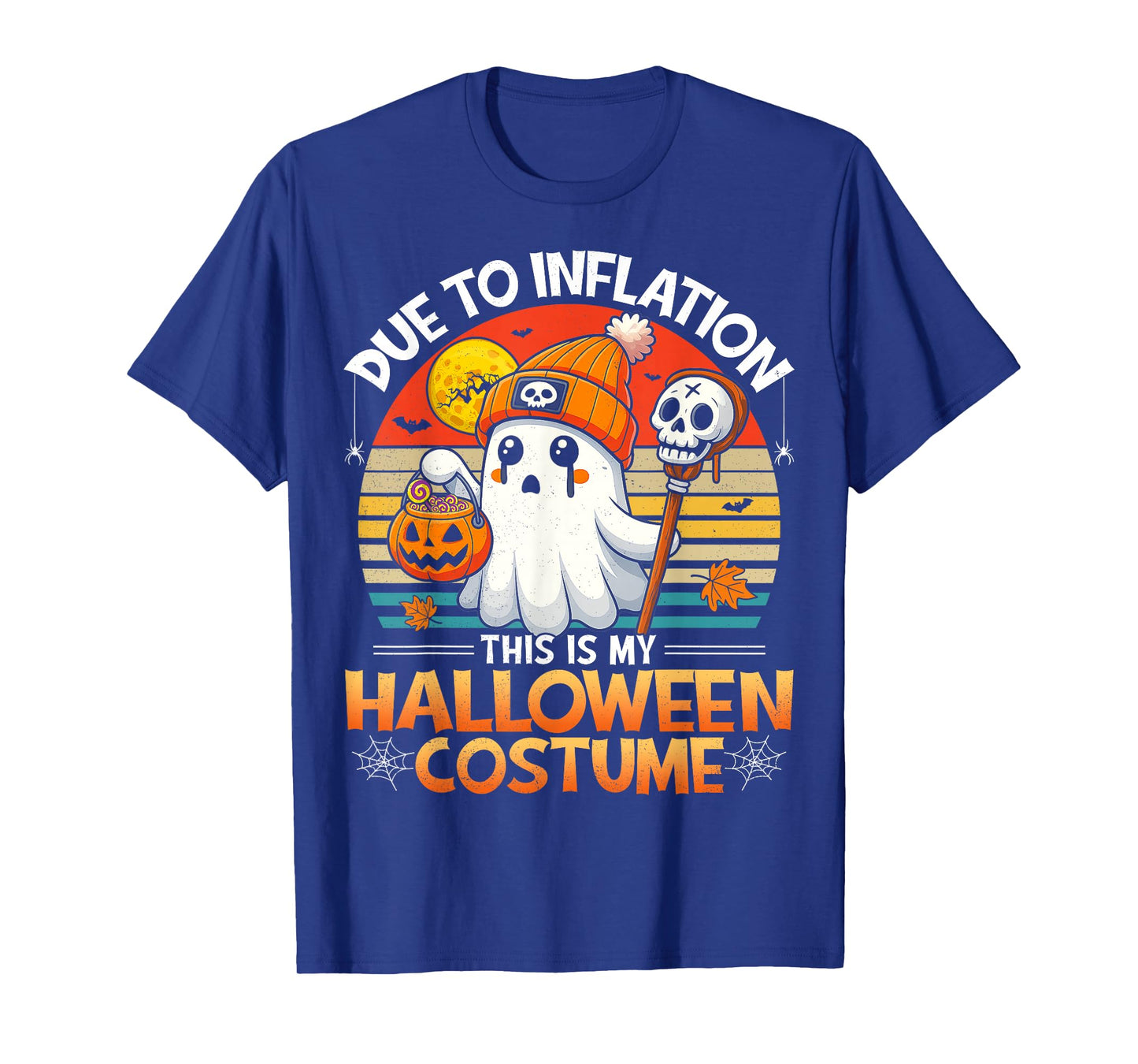 Due to Inflation This is My Funny Halloween Costume T-Shirt