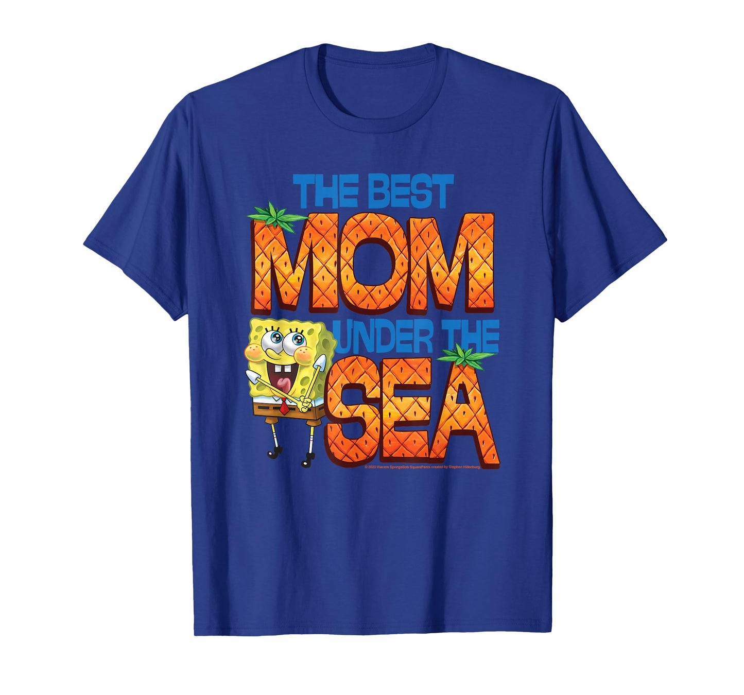 SpongeBob SquarePants Mother's Day Best Mom Under the Sea T-Shirt