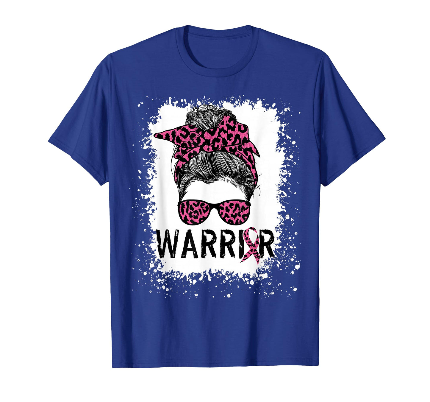 Warrior Breast Cancer Shirts Awareness Support Pink Ribbon T-Shirt