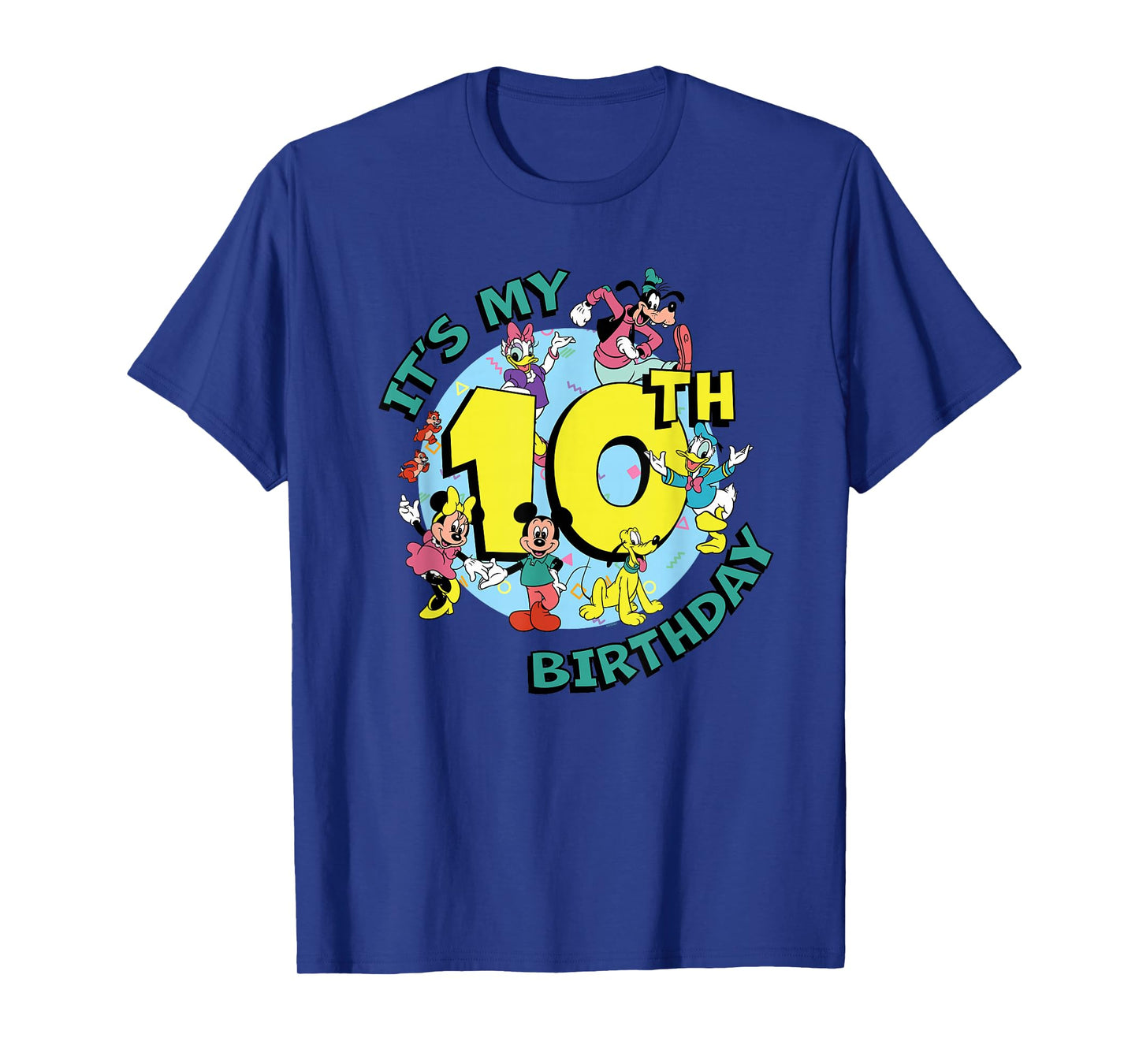Disney Mickey and Friends It's My Tenth 10th Birthday T-Shirt