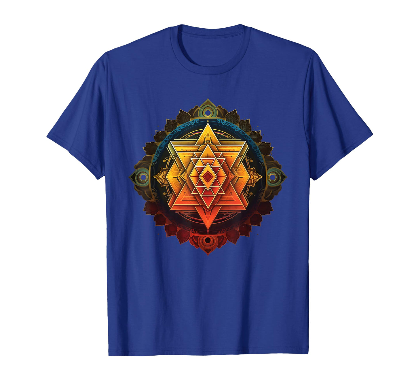 Sri Yantra Sacred Geometry Spiritual Healing T-Shirt