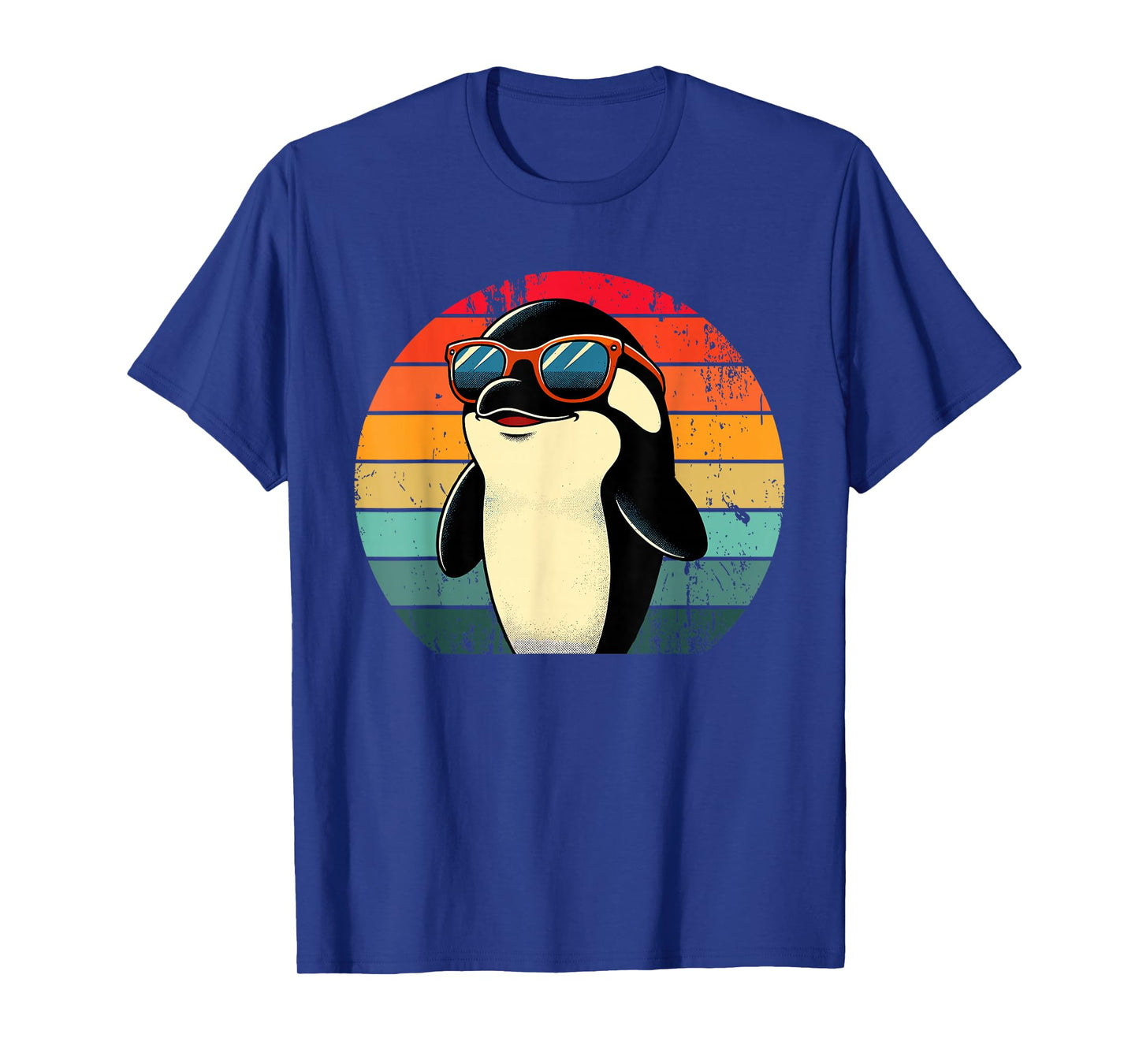 Pool Party Retro Orca Men Women Kids Funny Orca T-Shirt