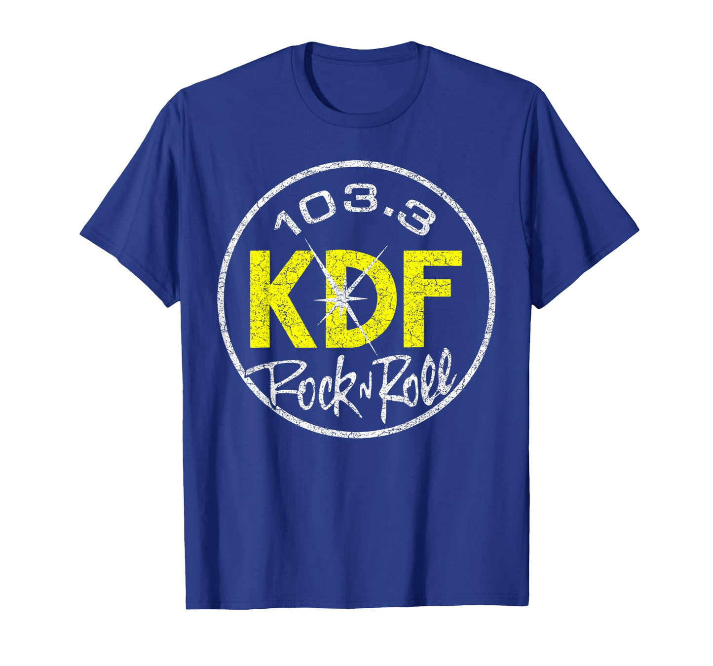 Vintage Graphic 103 KDF Retro Music Rock & Roll Lover Gift T-Shirt