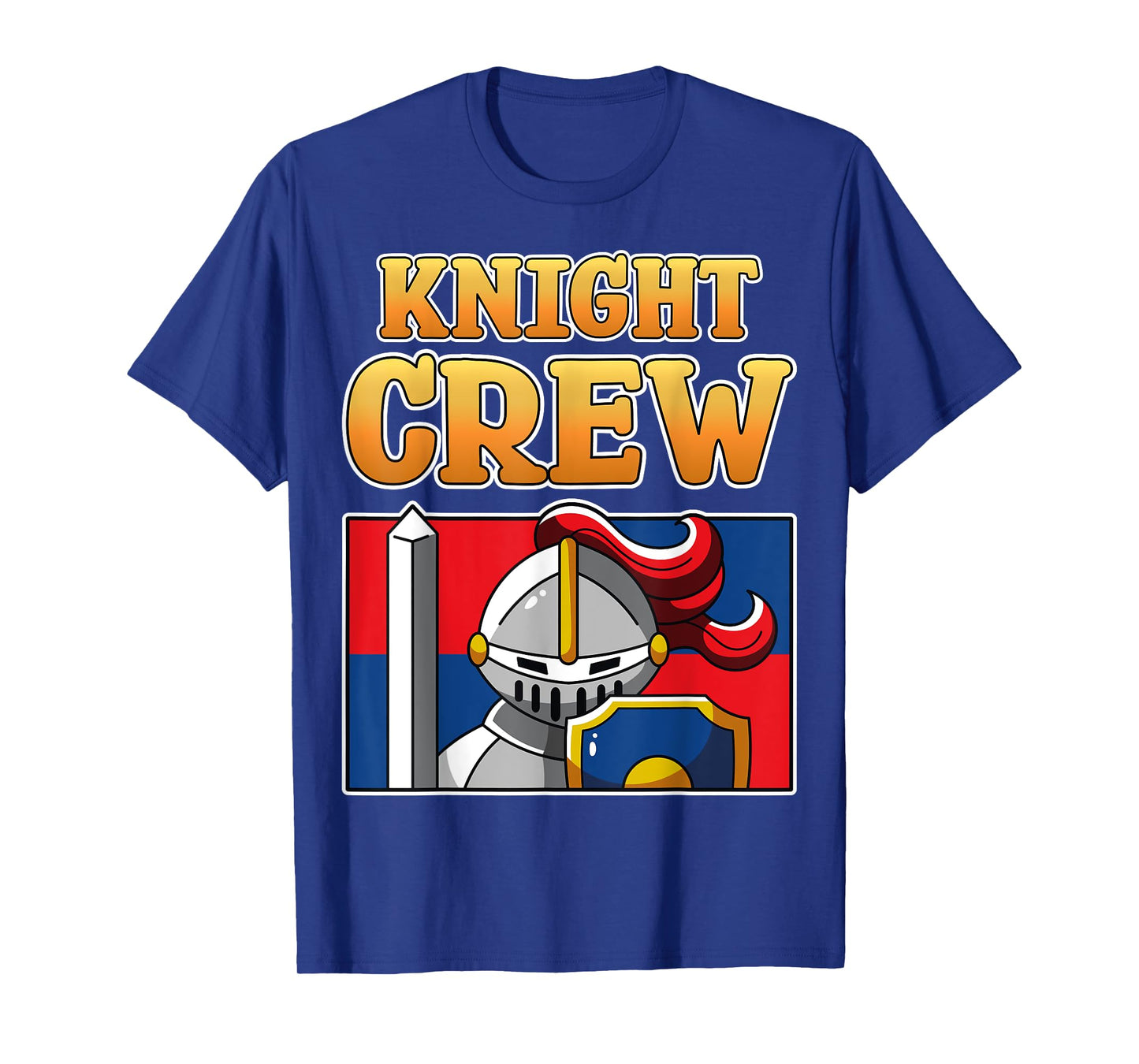 Knight Crew Kids Birthday Medieval Armor Theme Family Party T-Shirt