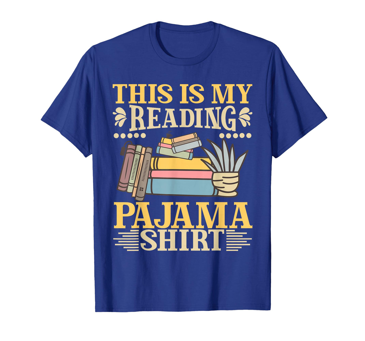 Book And Pajama This Is My Reading Pajama Bedtime Reading T-Shirt