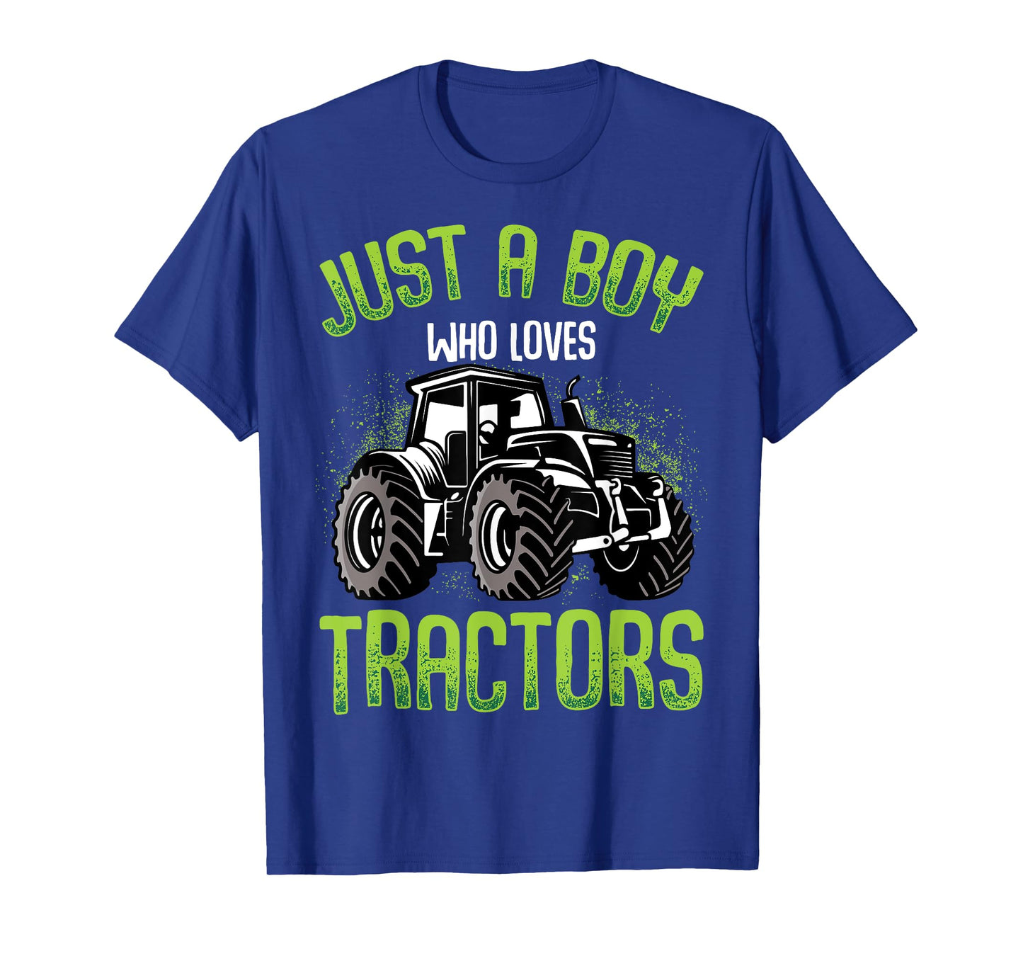 Just A Boy Who Loves Tractors Farm Kids T-Shirt