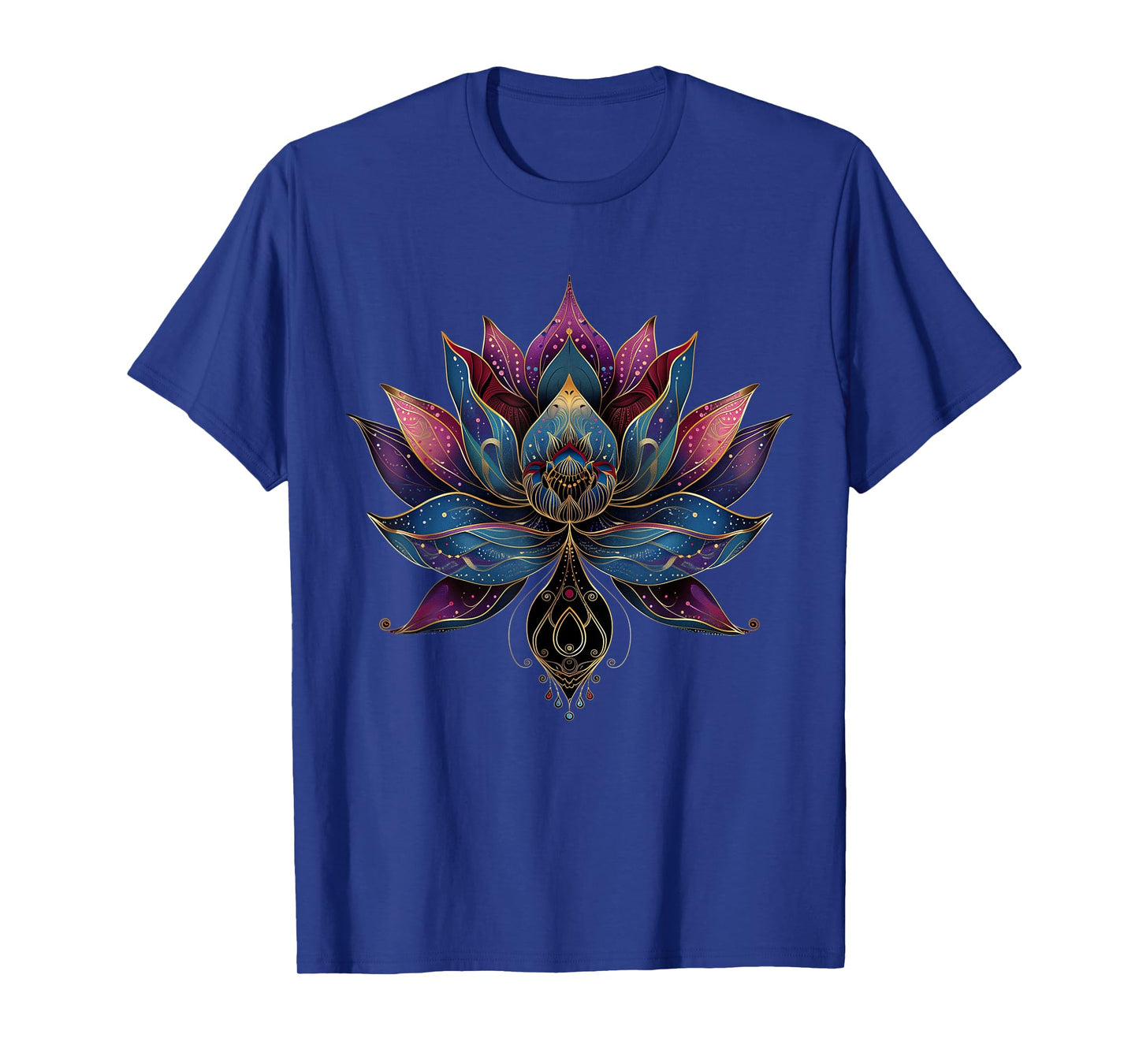 Lotus Flower Vintage Japanese Zen Buddhist Buddhism Yoga T-Shirt