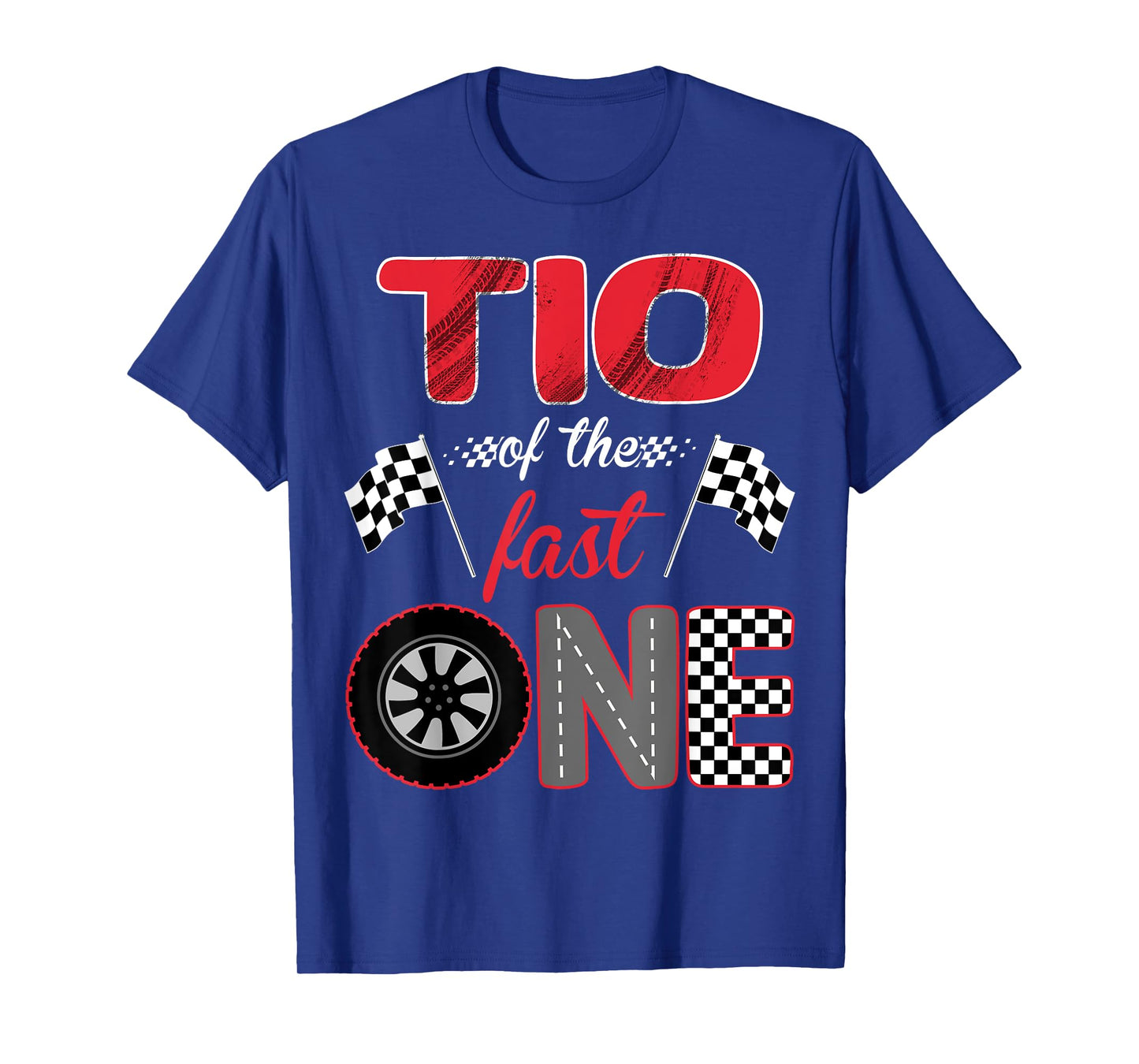 Tio Of The Fast One Birthday 1st Race Car Family T-Shirt