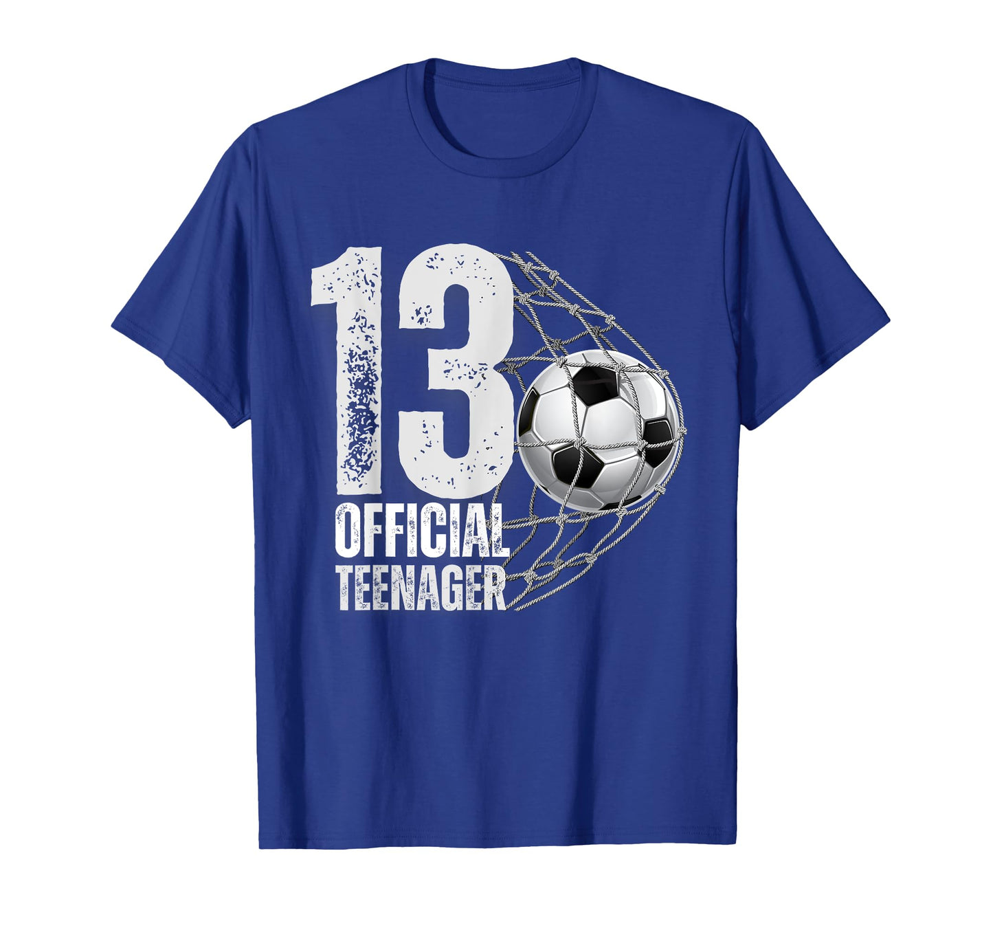 13 Years Official Teenager Soccer 13th Birthday Boys Girls T-Shirt