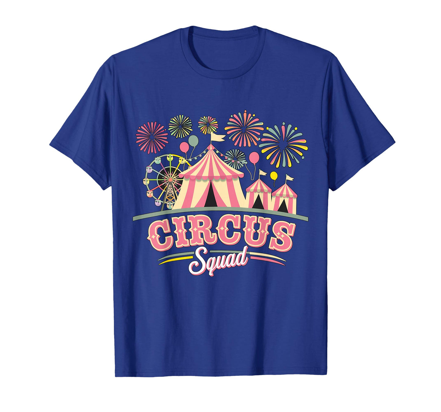 Circus Squad Matching Birthday Circus Staff T-Shirt