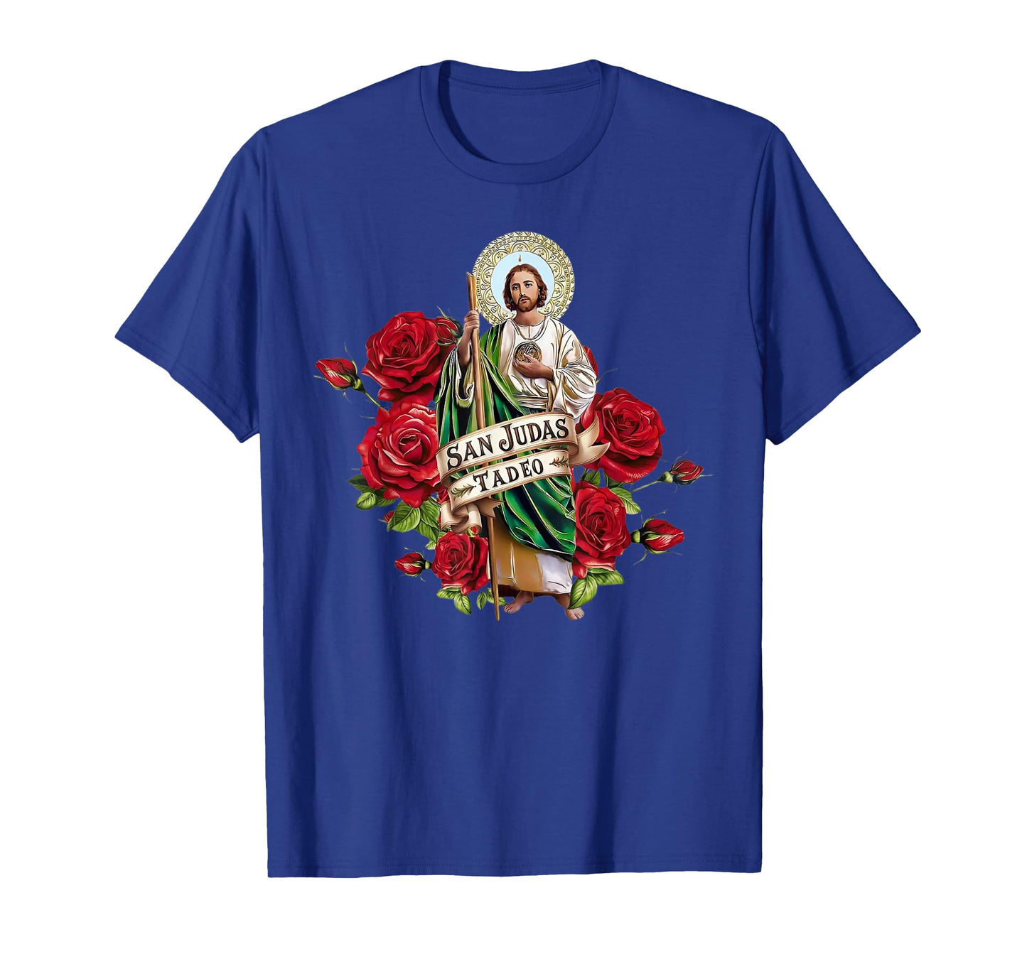 San Judas Tadeo Rose T-Shirt