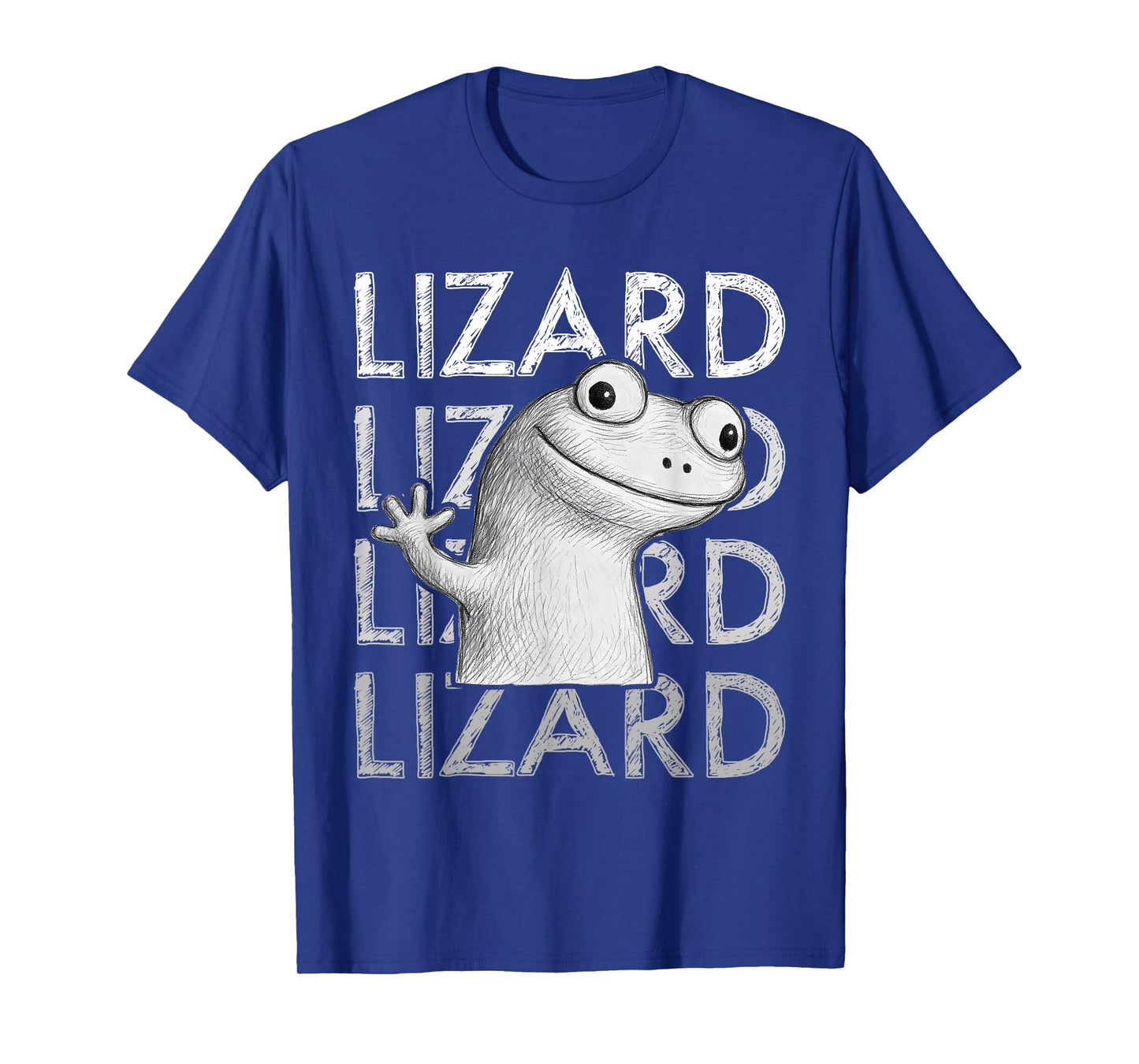 Funny Weirdcore Lizard Lizard Lizard Meme Animal T-Shirt