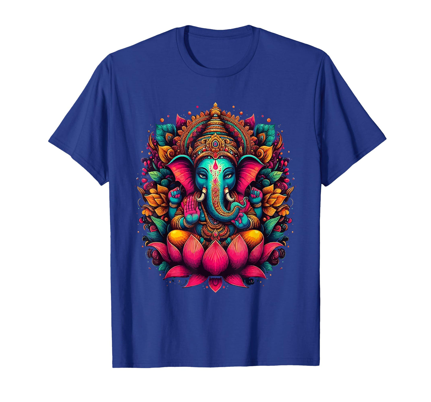 Meditation Yoga Ganesh Hindu God Namaste Tees Ganesh Symbol Yoga Hindu Elephant God Ganesha Puja T-Shirt