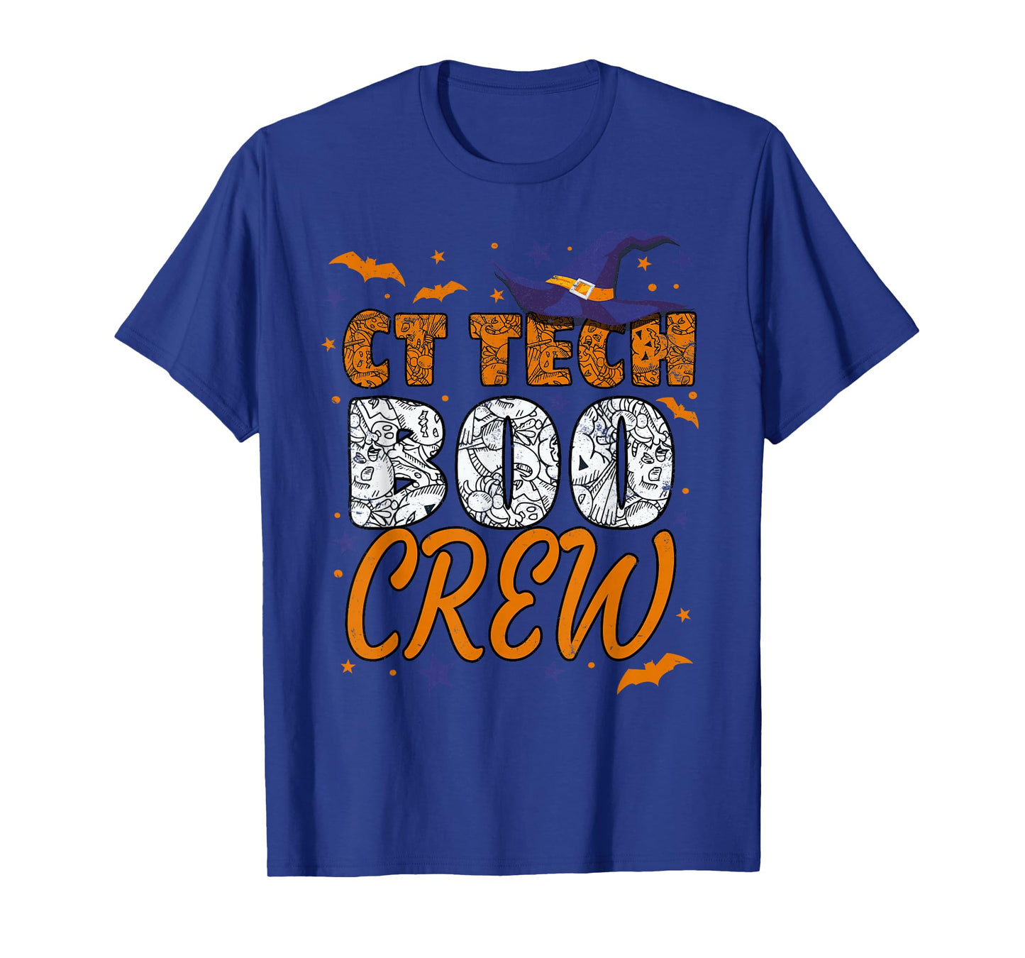 CT Tech Boo Crew Halloween CT Technologist Matching T-Shirt