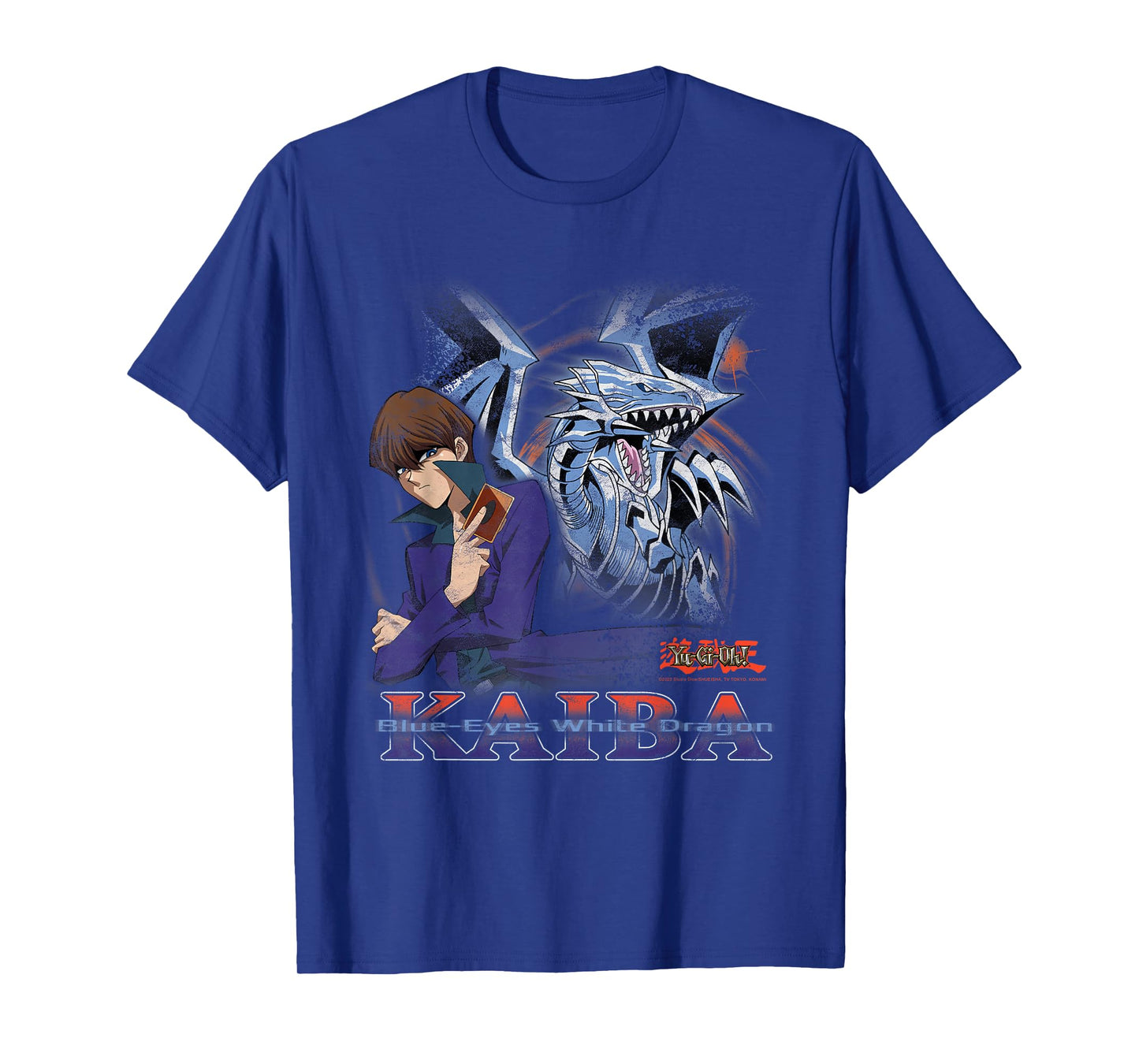 Yu-Gi-Oh! Duel Monsters Kaiba Blue-Eyes White Dragon Anime T-Shirt