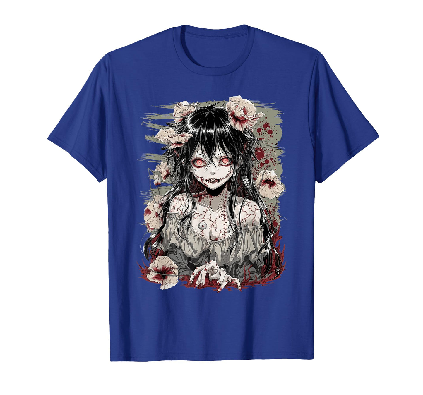 Horror Anime Girl Manga Creepy Japanese Kawaii Aesthetic T-Shirt