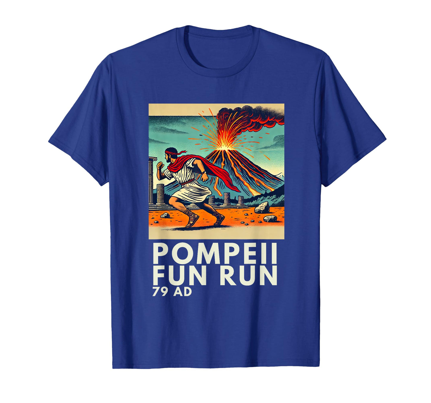 Funny Pompeii Fun Run - Geography Volcanology Volcanologist T-Shirt