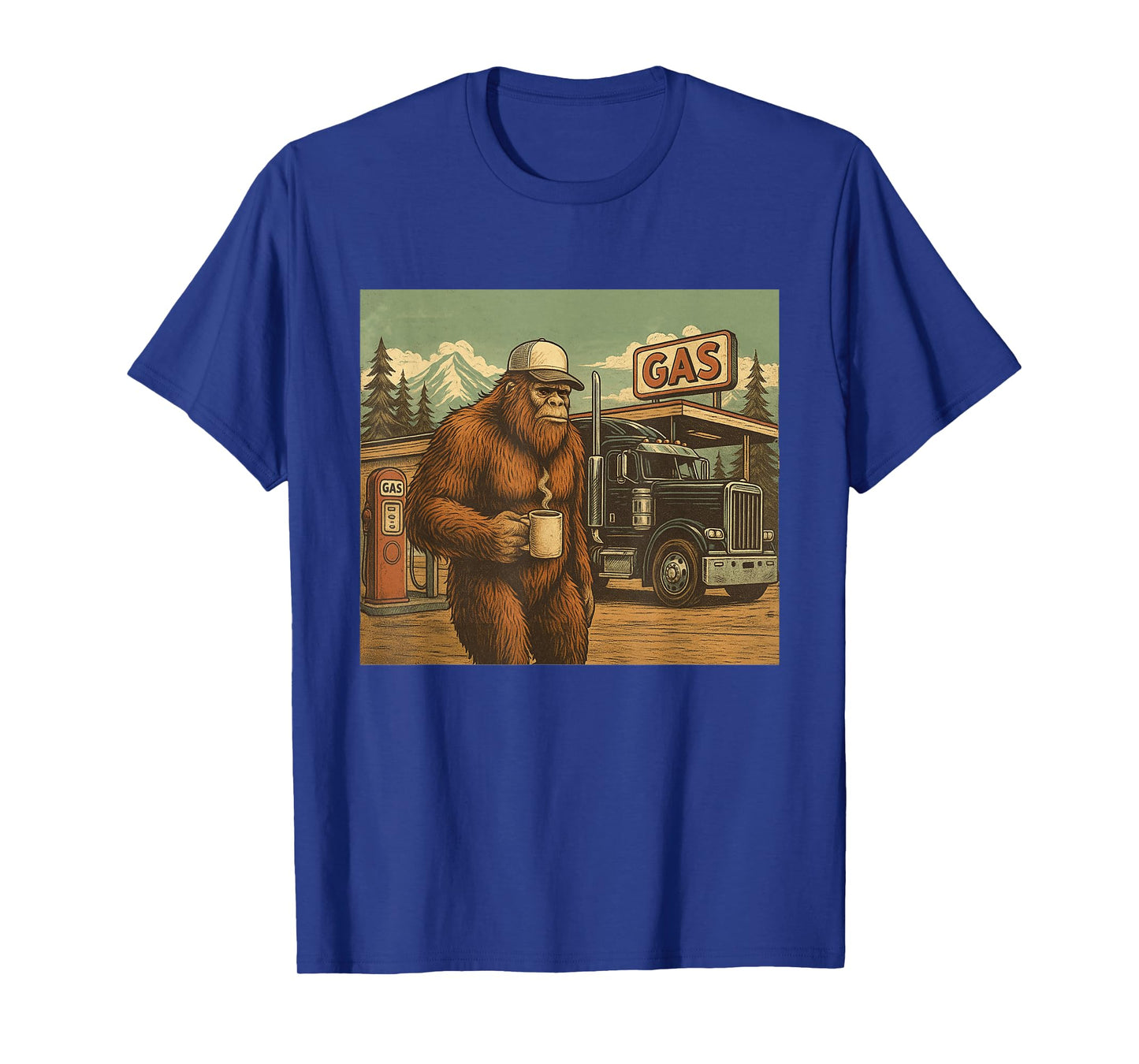 Truck Driver Shirt Men Trucker Shirt Semi Truck Distressed T-Shirt