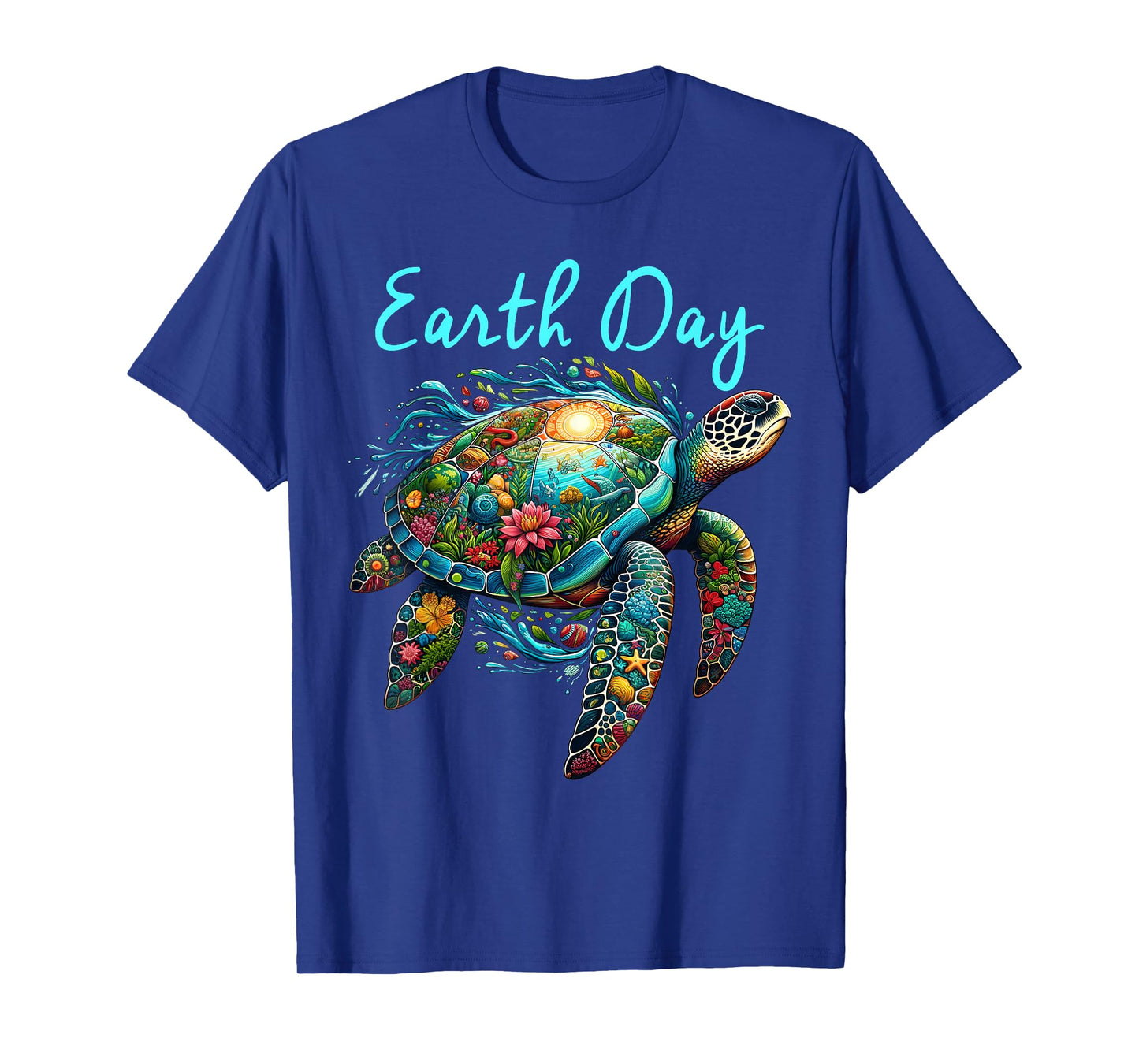 Sea Turtle Earth Day Save The Earth T-Shirt